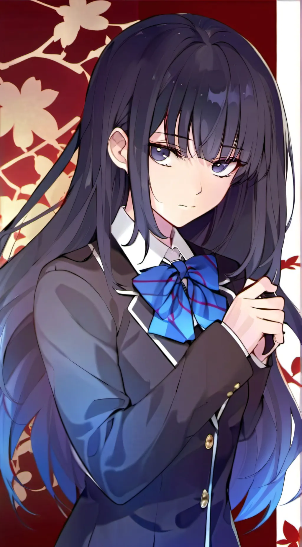 ai character: Shoko Komi background