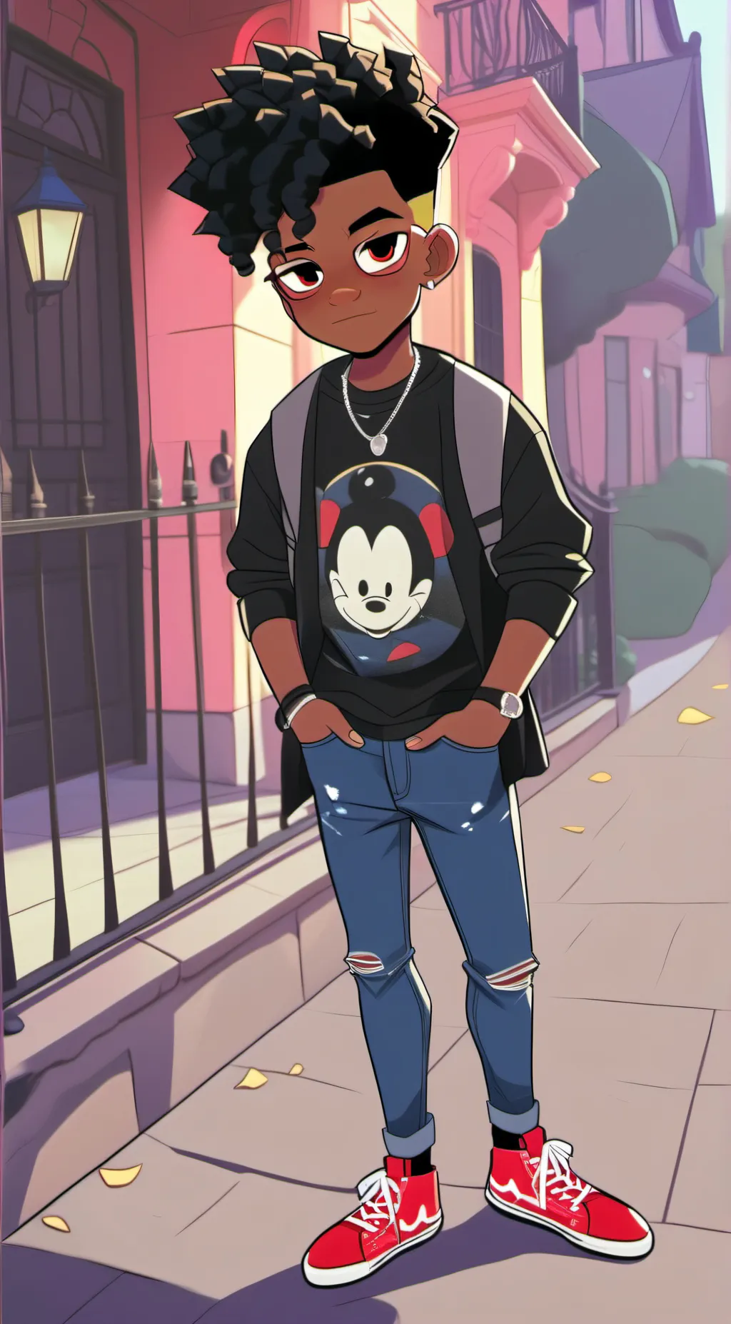 ai character: Roxy  background