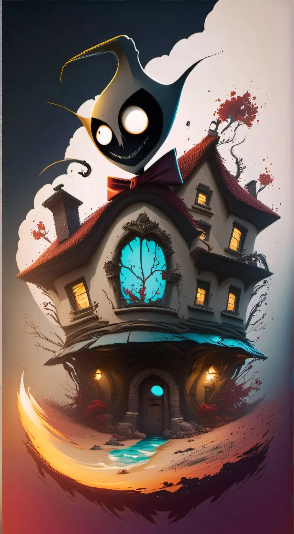 ai character: hazbin hotel  background