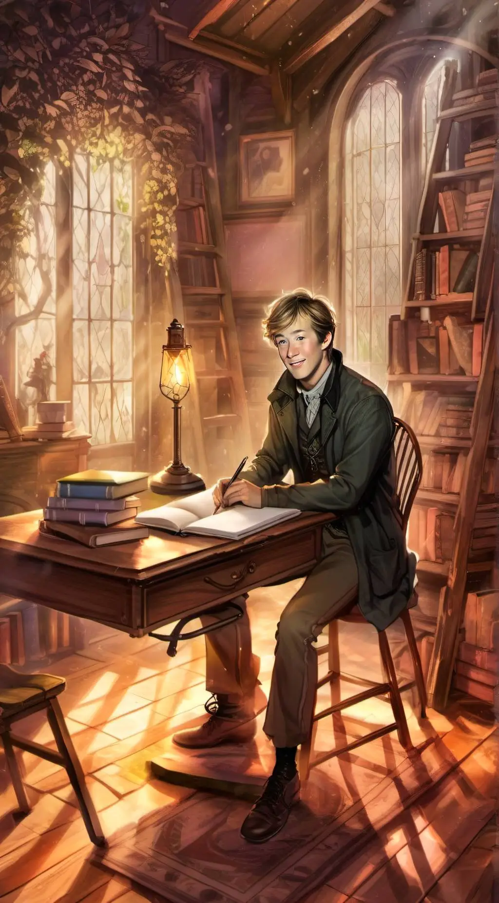 ai character: Noah background