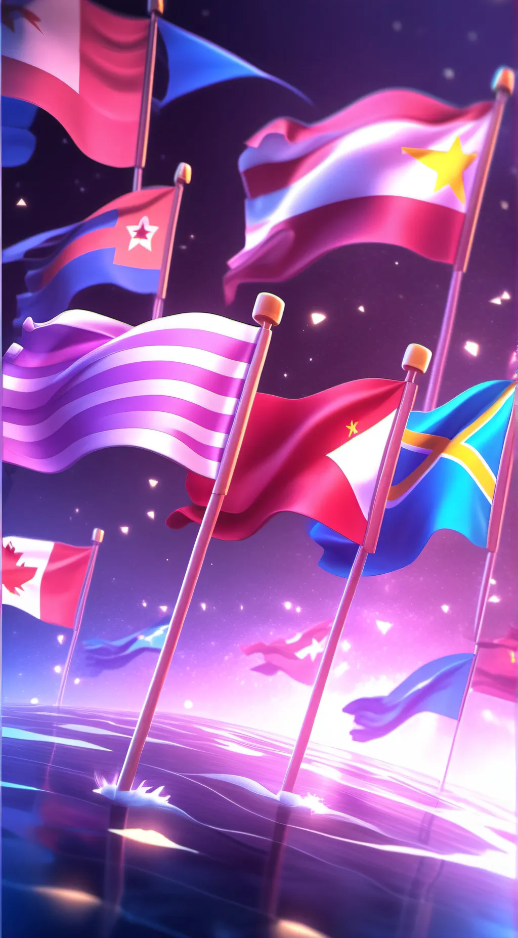 ai character: country humans background