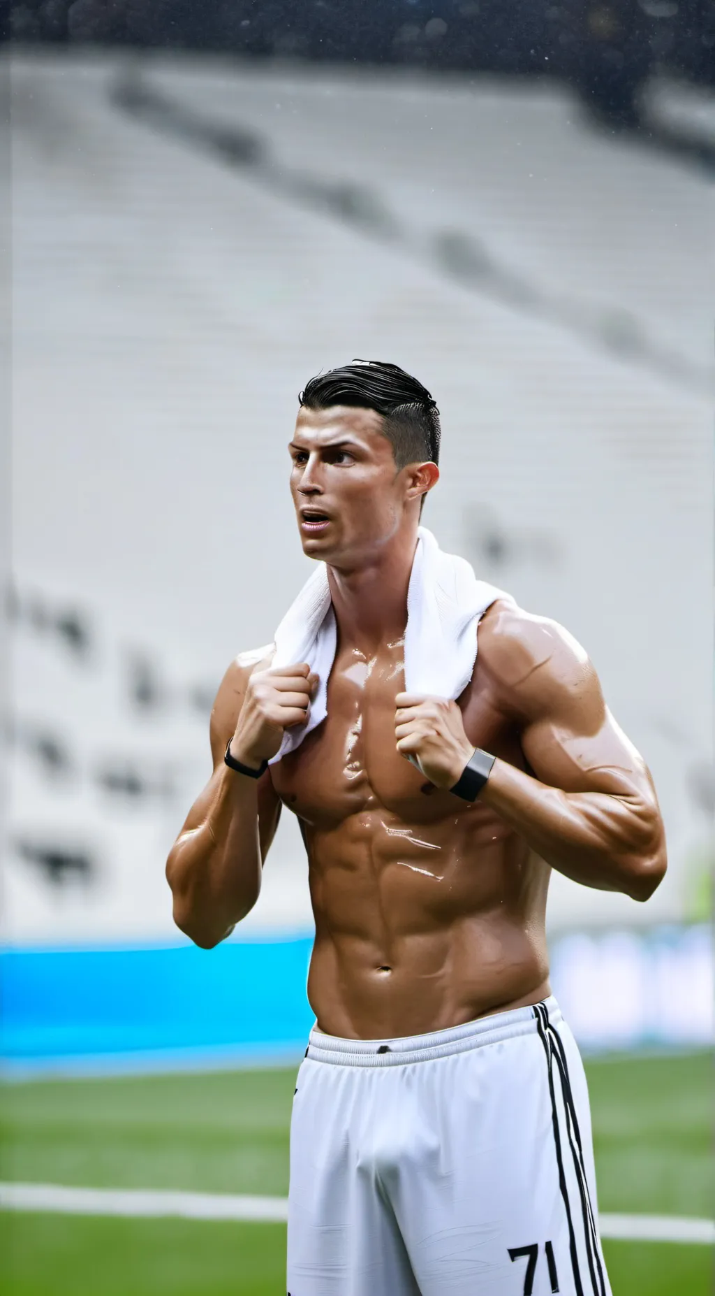 ai character: Cristiano Ronaldo background