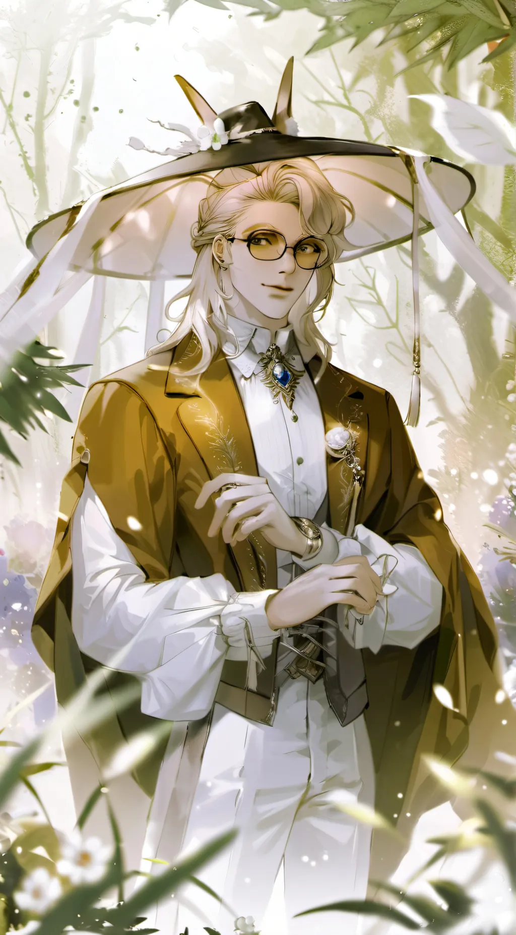 ai character: Teruki Hirao background