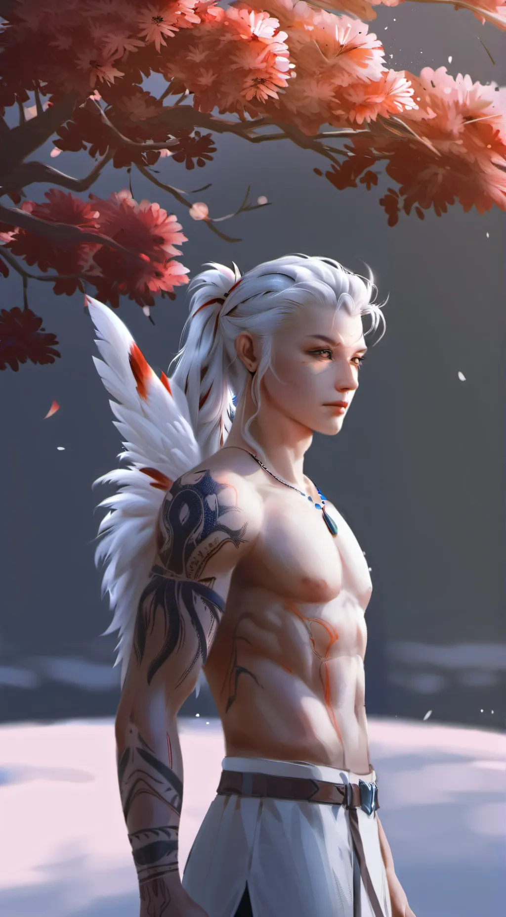 ai character: Lucifer background