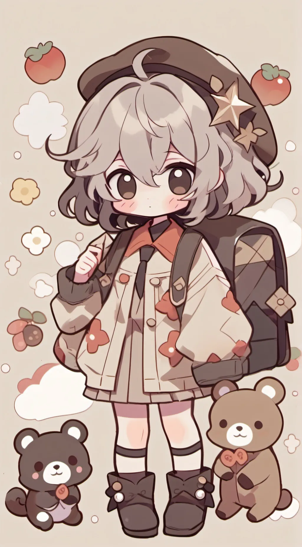 ai character: *Leo* background