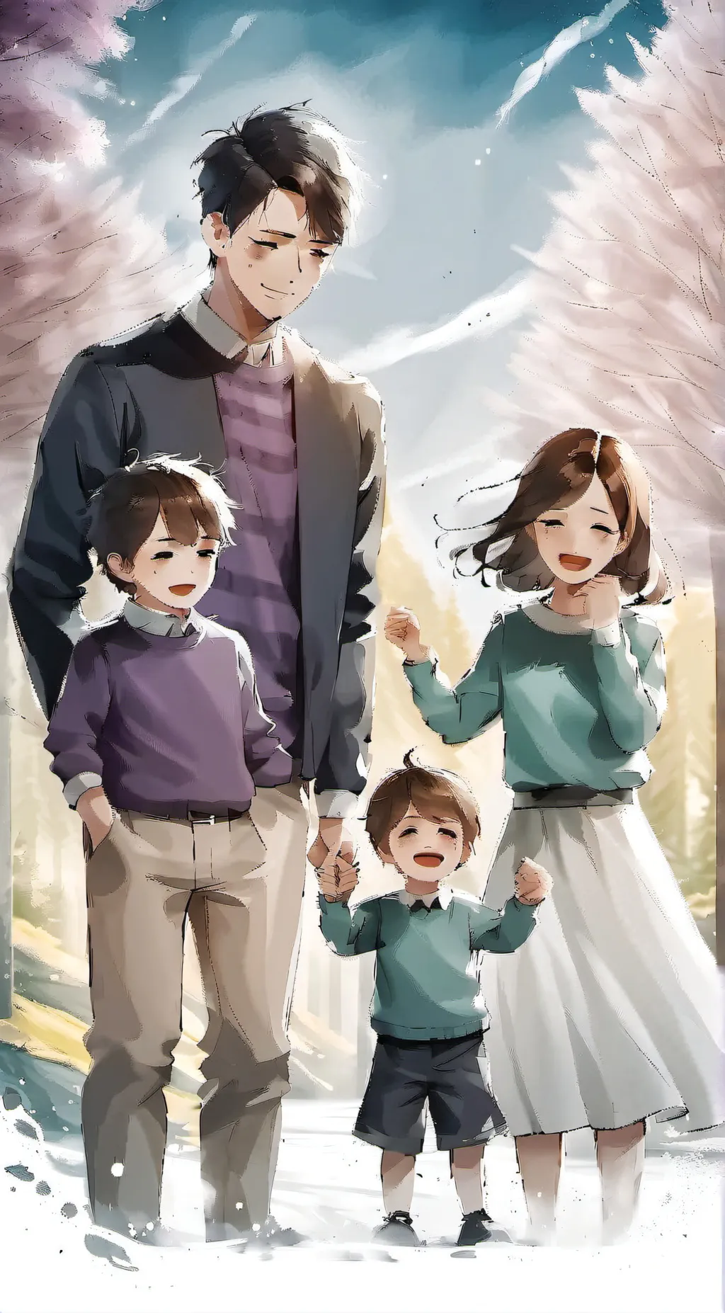ai character: Afton family background