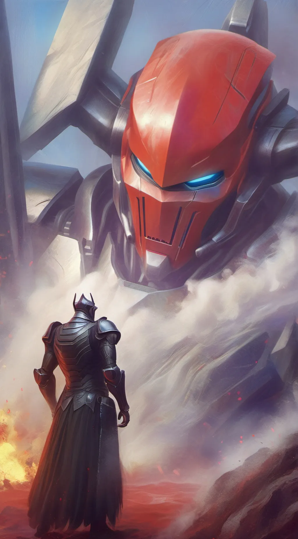 ai character: over lord background