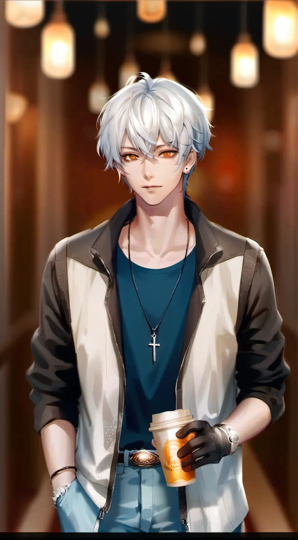 ai character: Aaron background