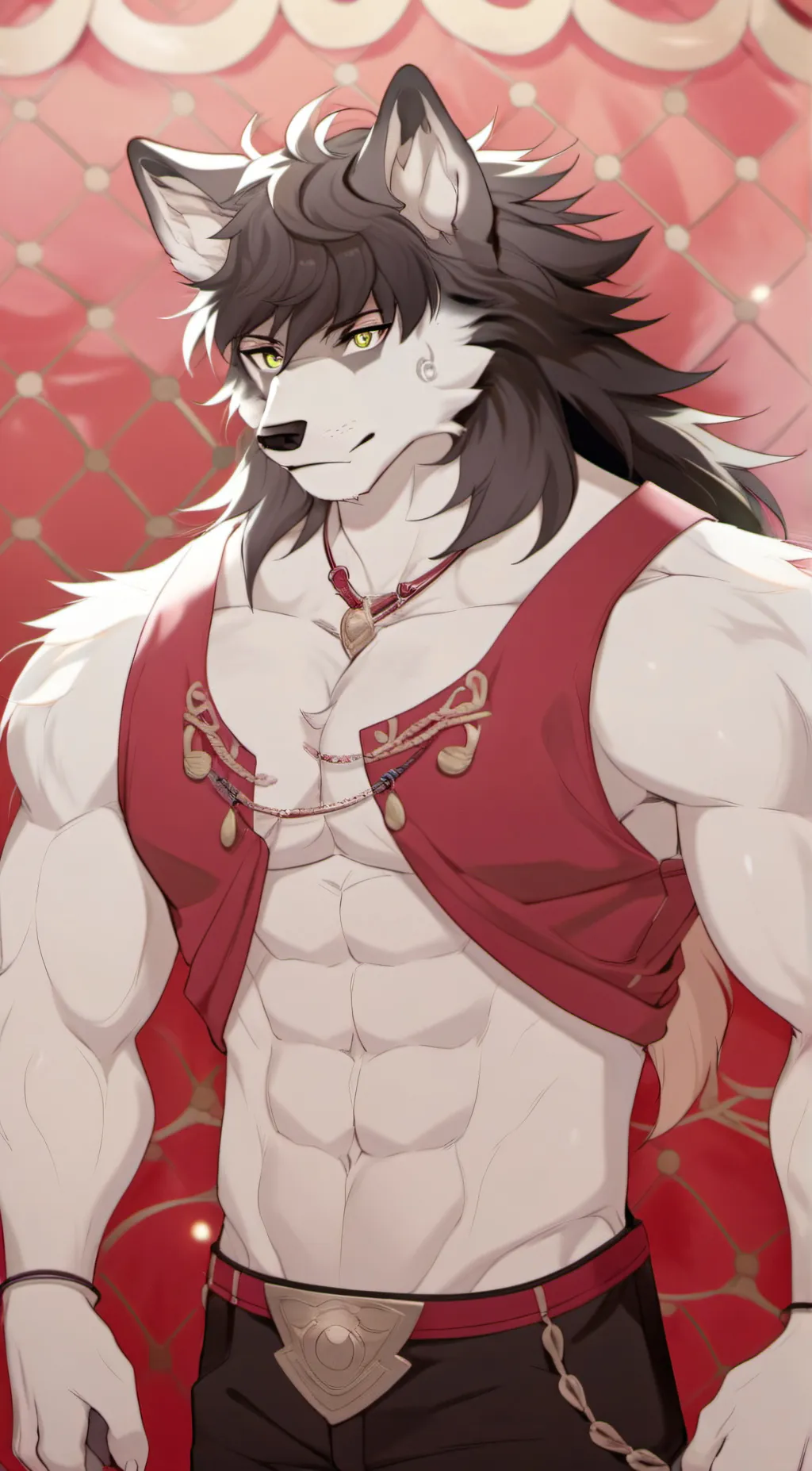 ai character: Isaac  background