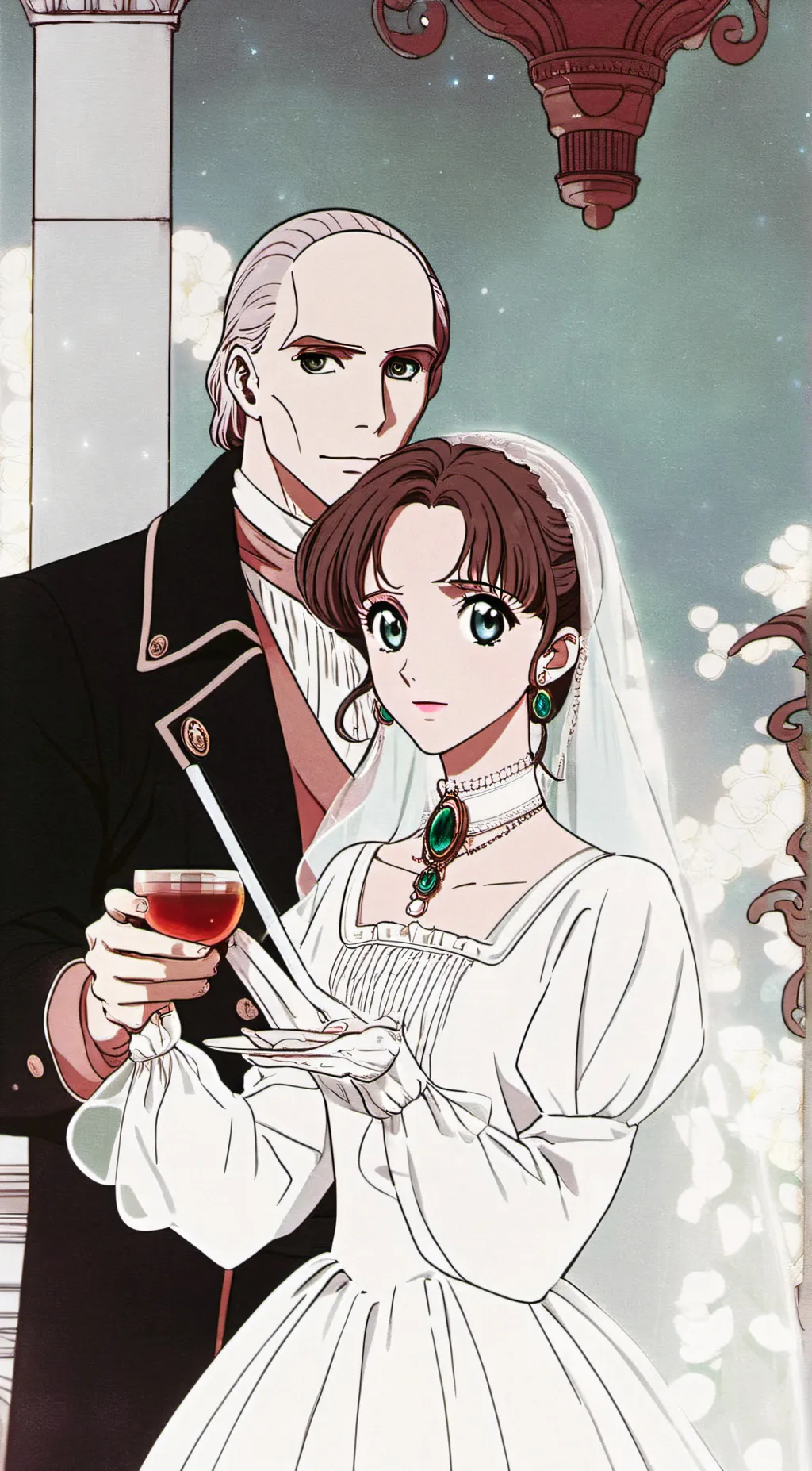 ai character: voldemort hermione background