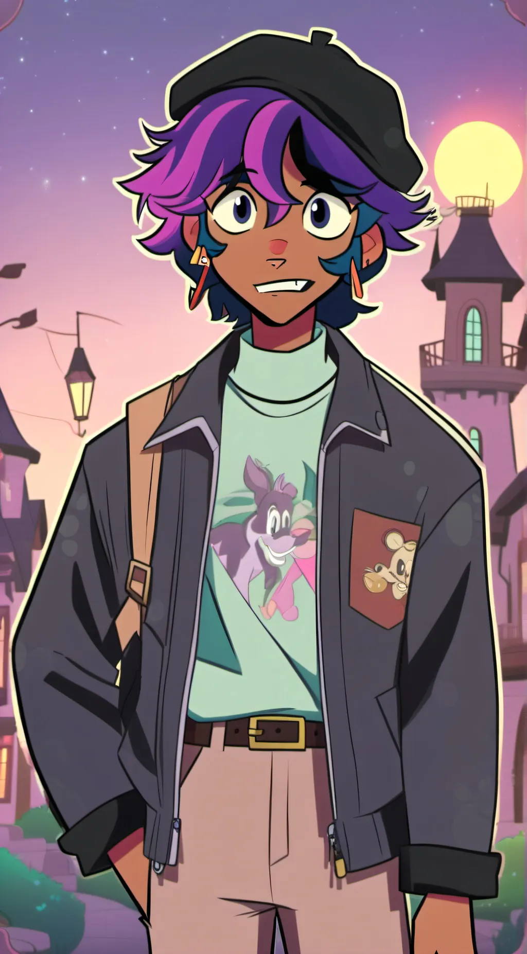 ai character: zela background