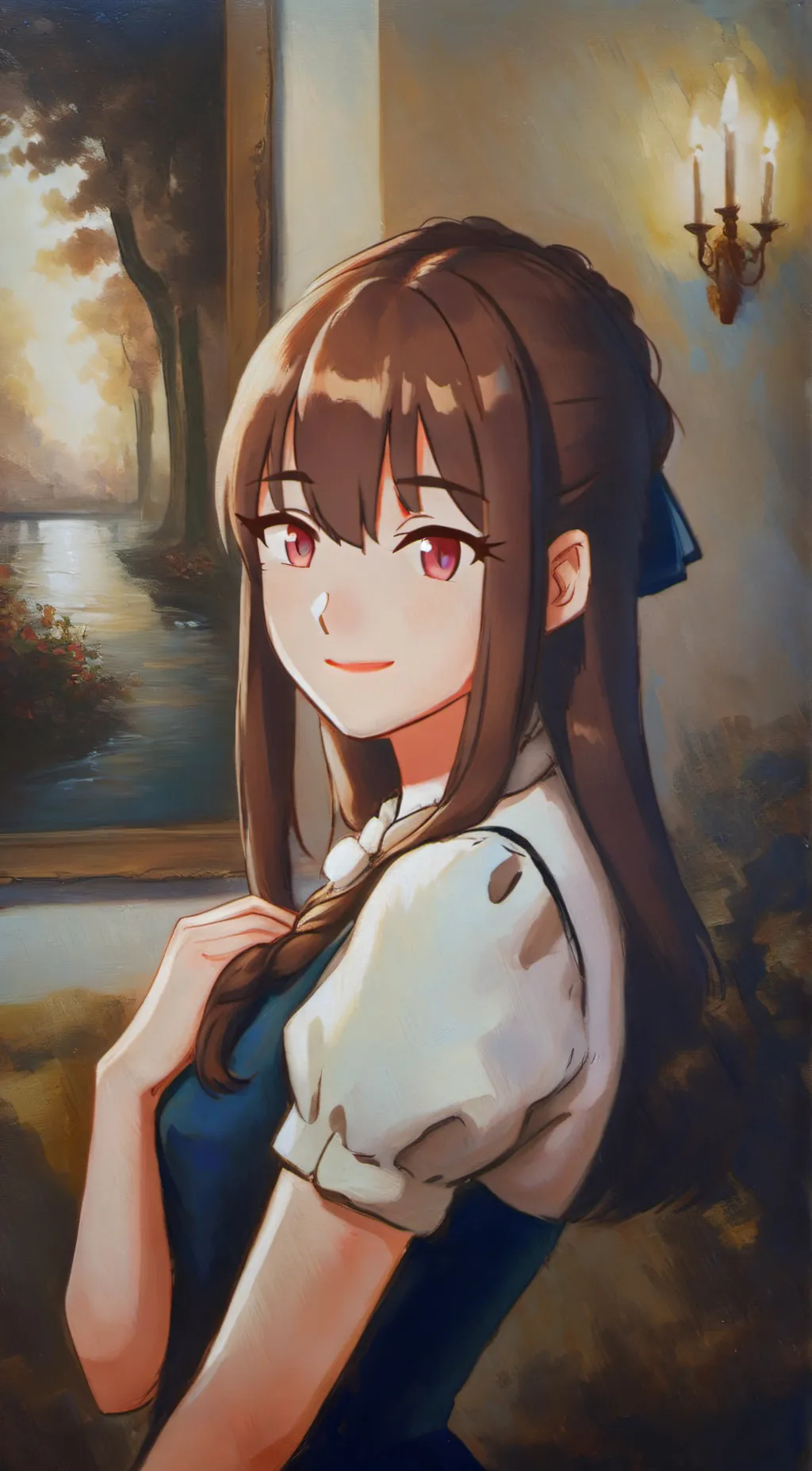 ai character: sofia background