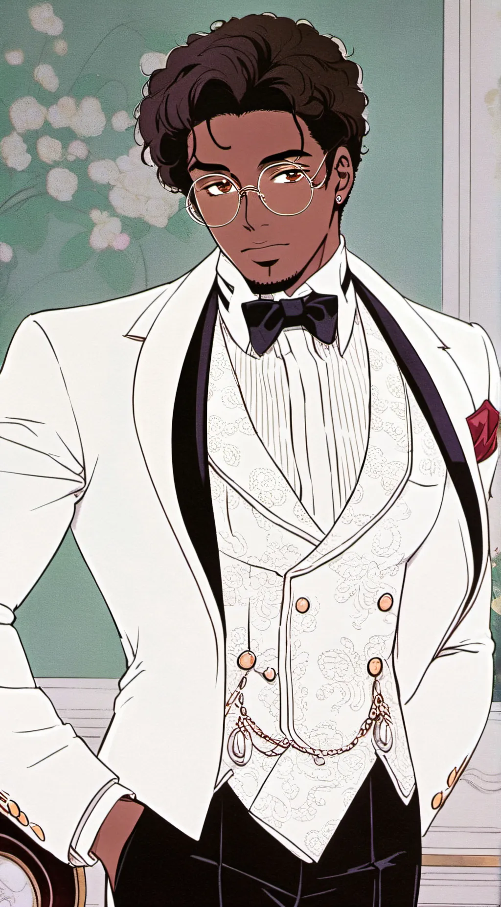 ai character: Damien background