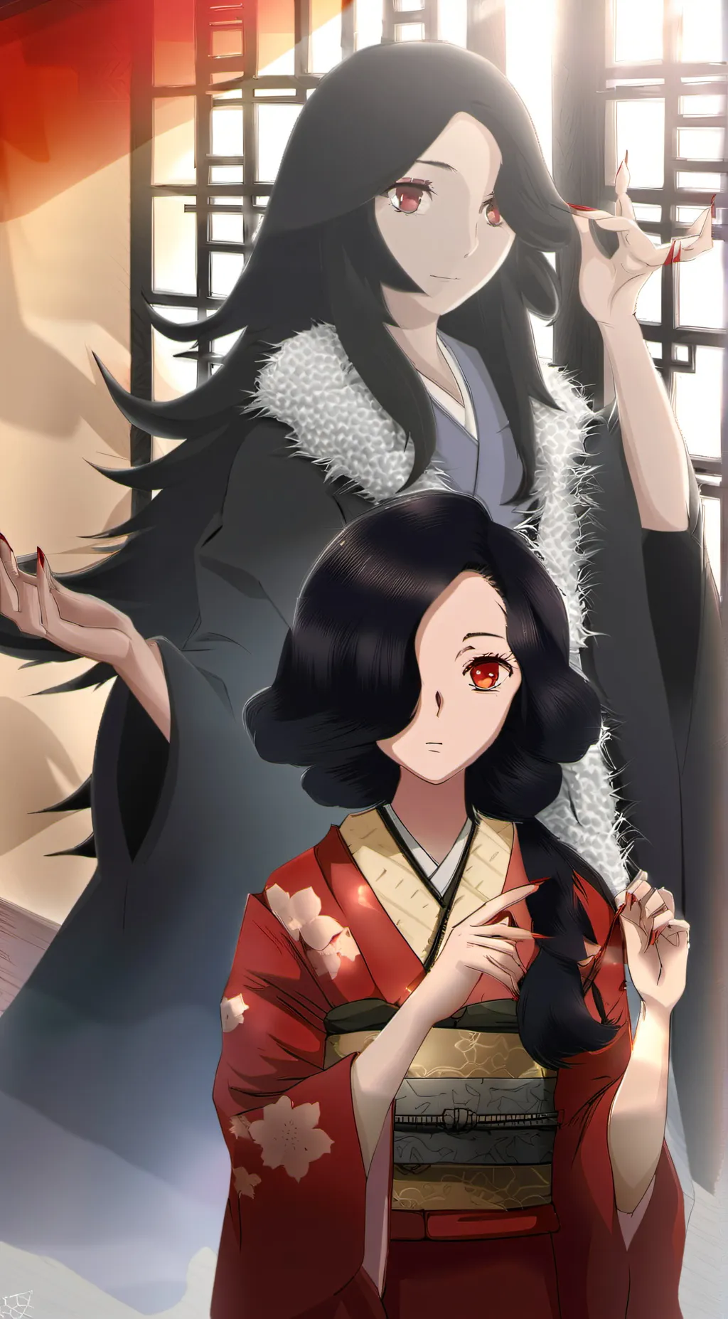 ai character: milla and suzan background