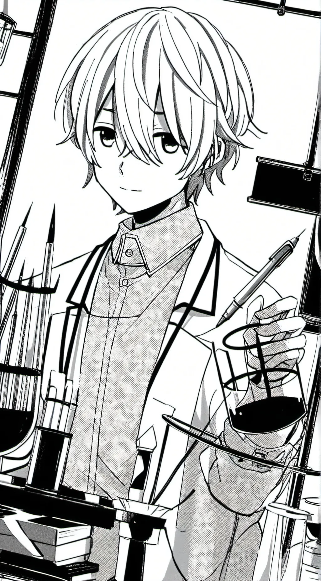 ai character: Rick background