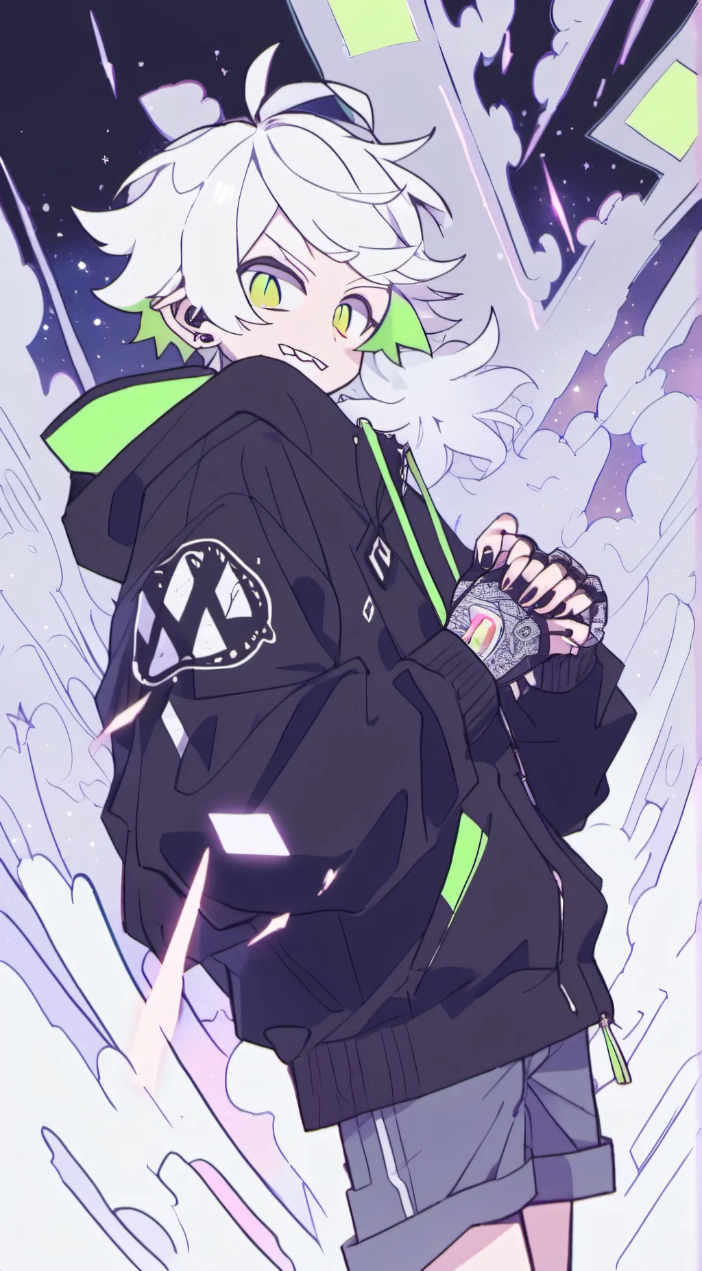 ai character: Radi background