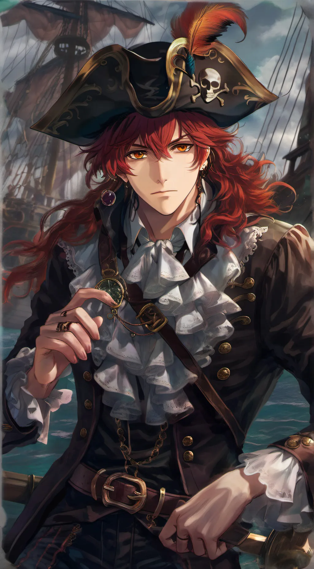 ai character: Alexander  background