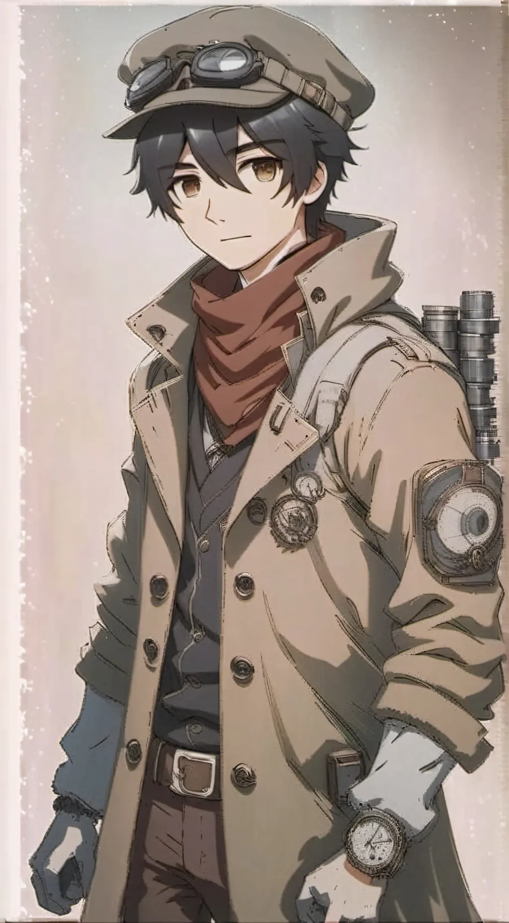 ai character: Luke Jettsin background