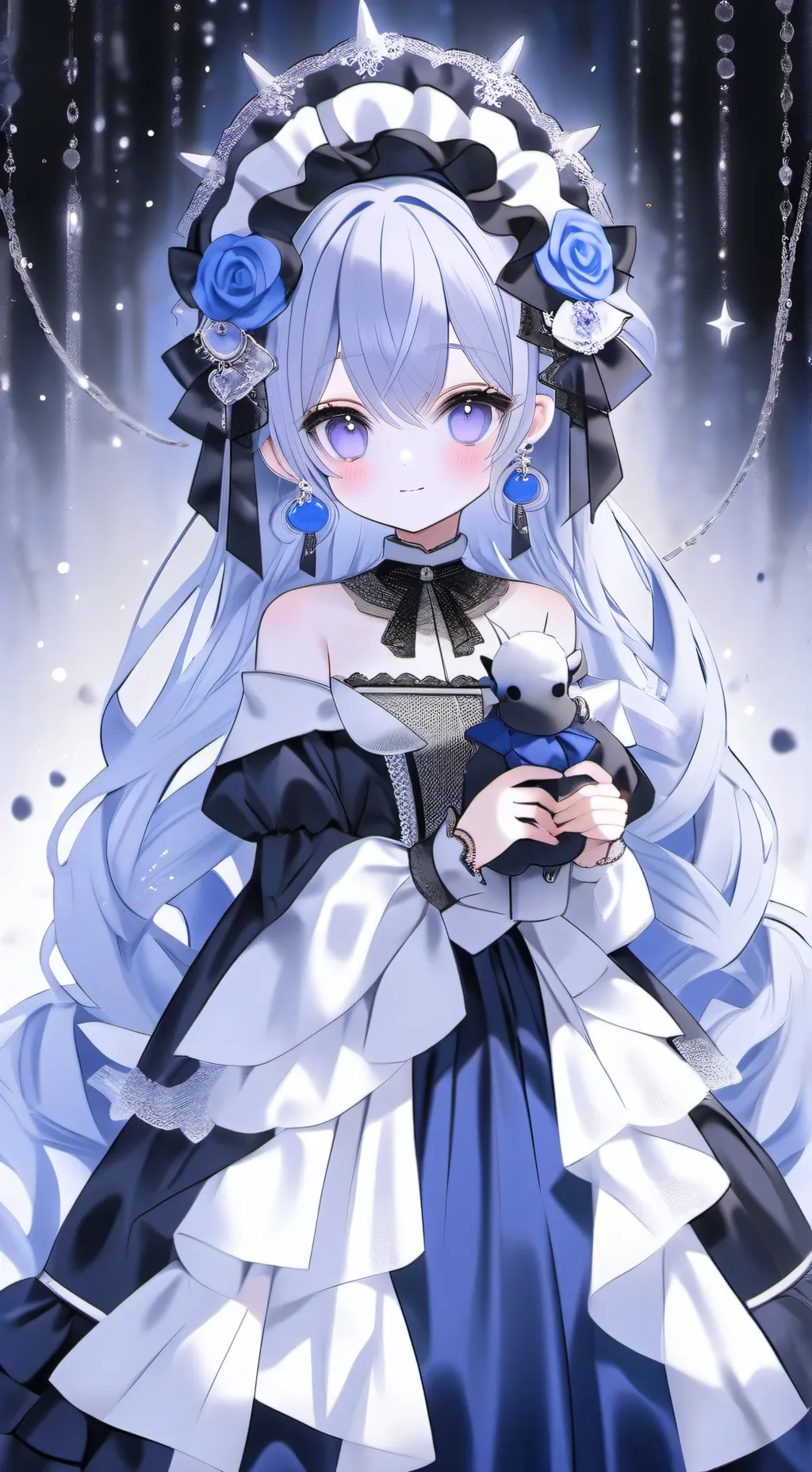 ai character: Luna Ray background