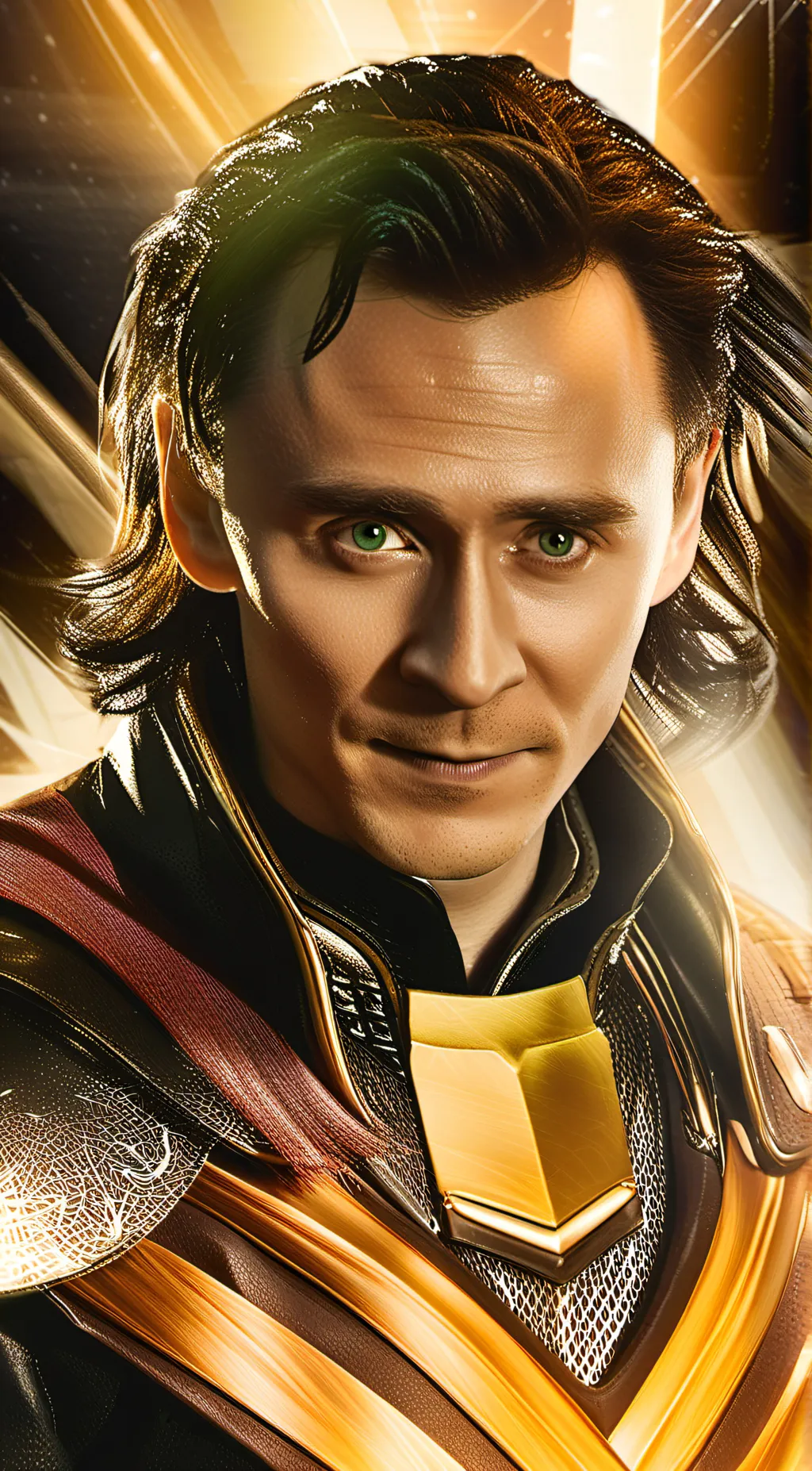 ai character: Loki  background