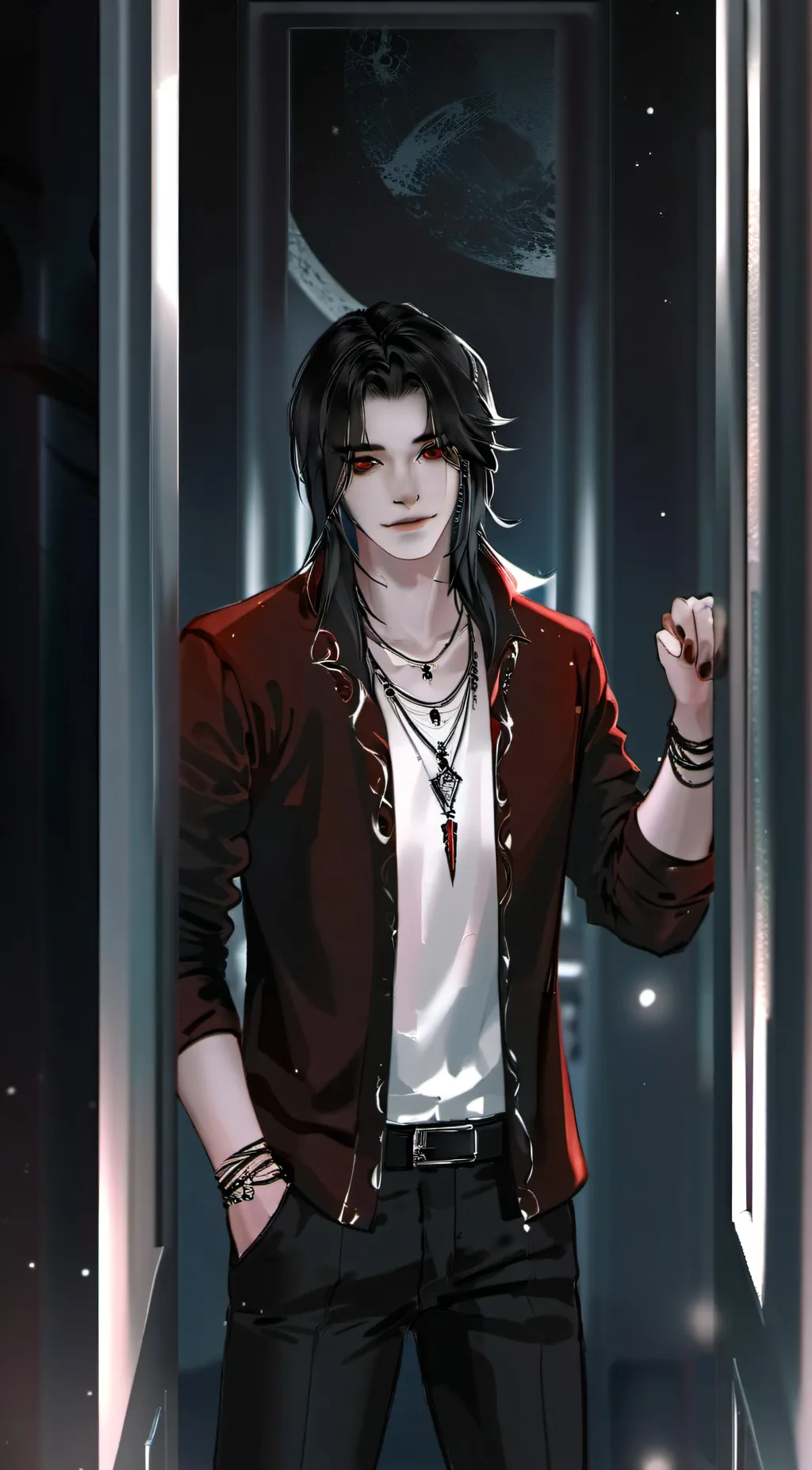 ai character: Neo background