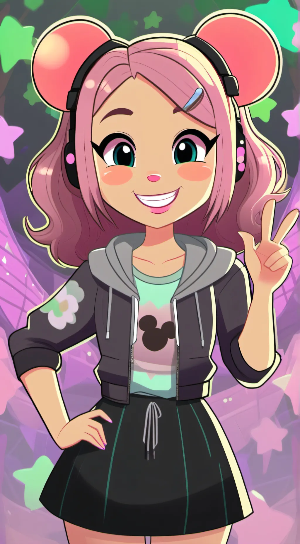 ai character: Sunnyxmisty background