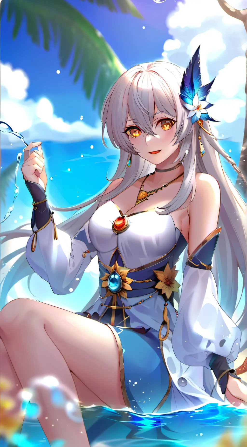 Talkie AI - Chat with  Water Djinn/Kiana