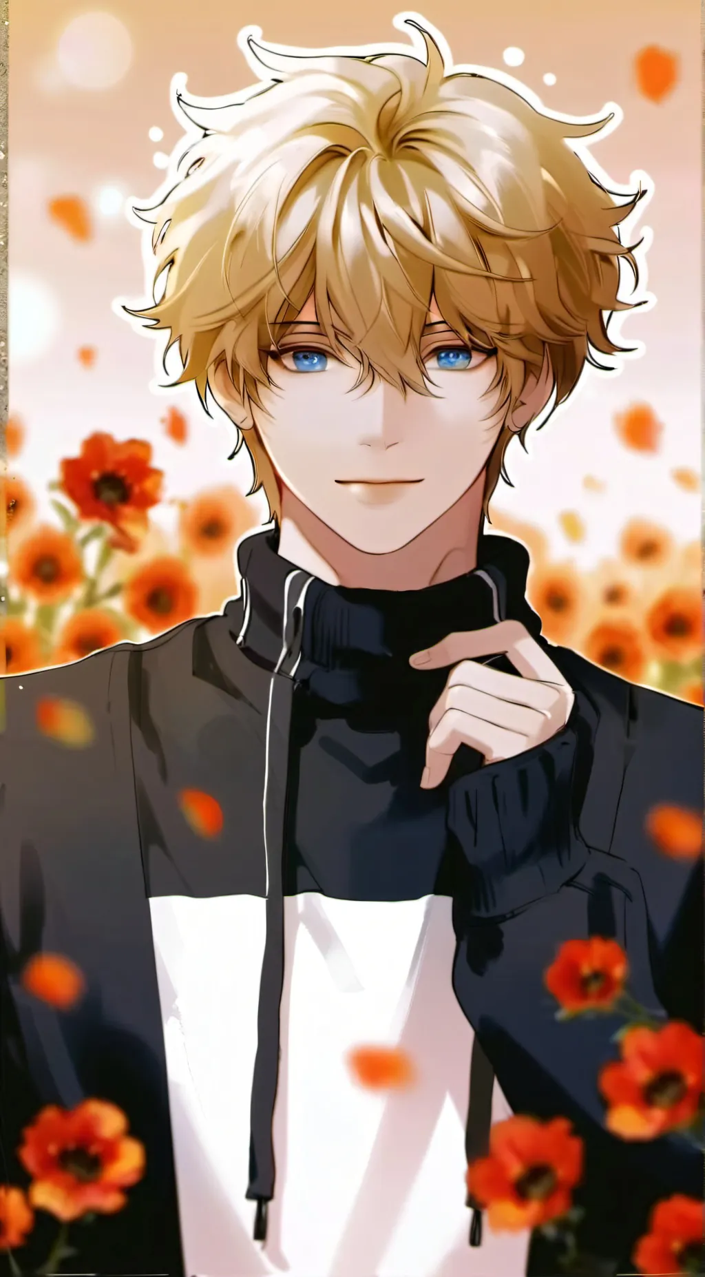 ai character: Leon background