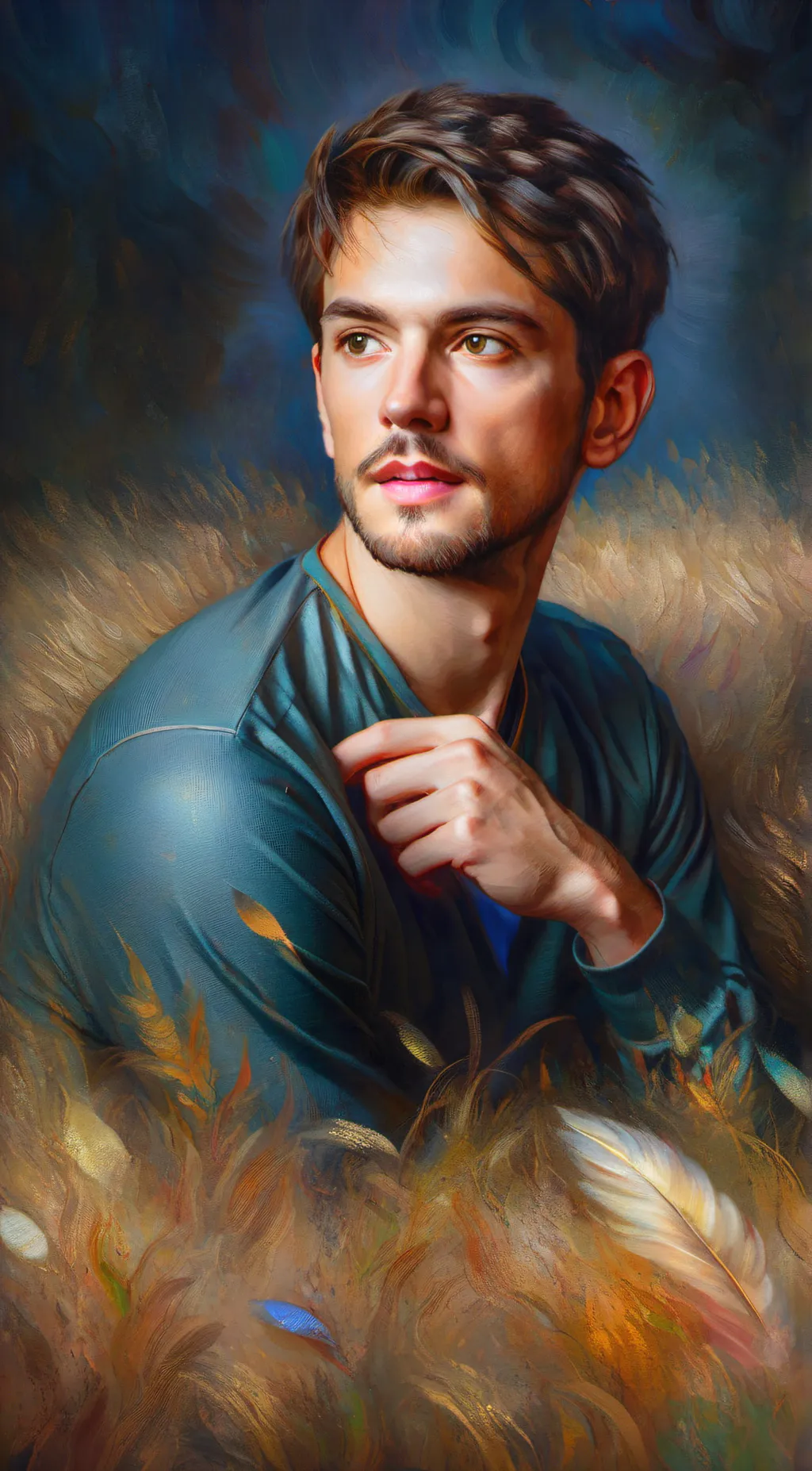 ai character: 𝓓𝓪𝓿𝓲𝓭  background