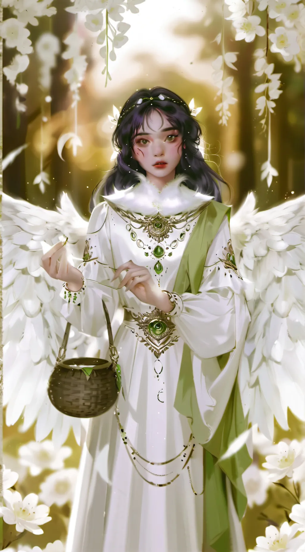 ai character: mercado  background