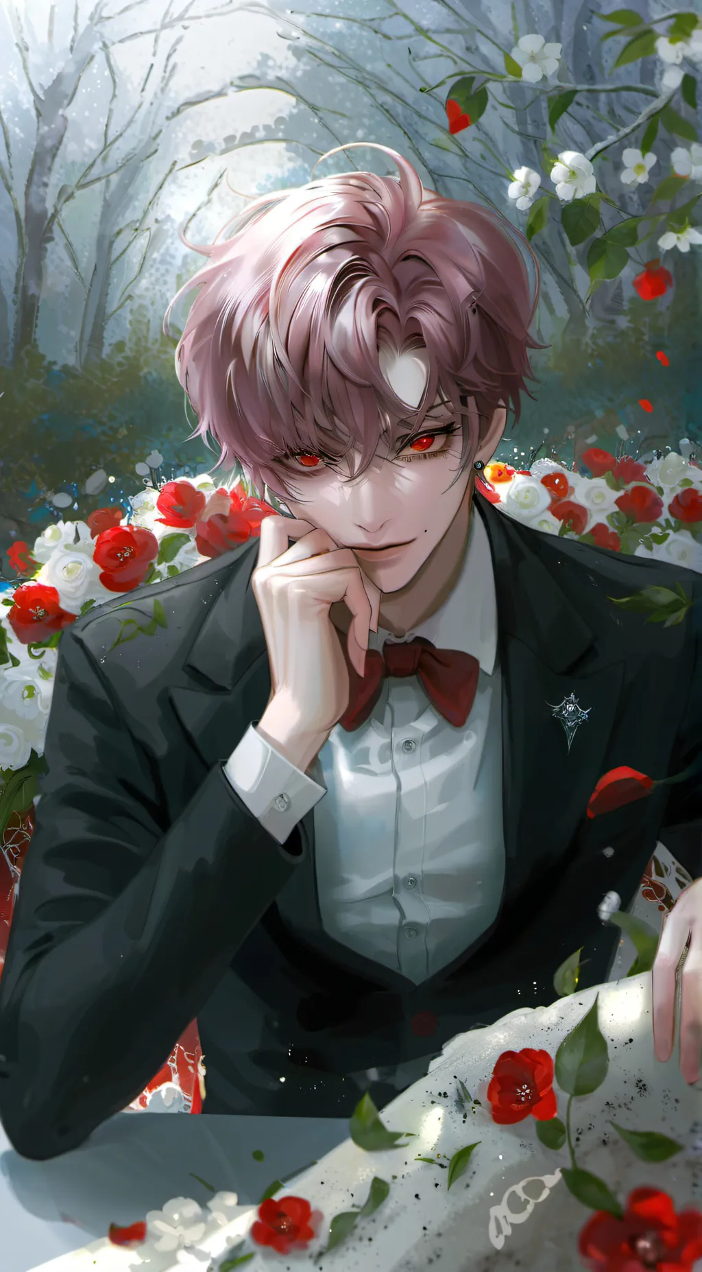 ai character: Ash background