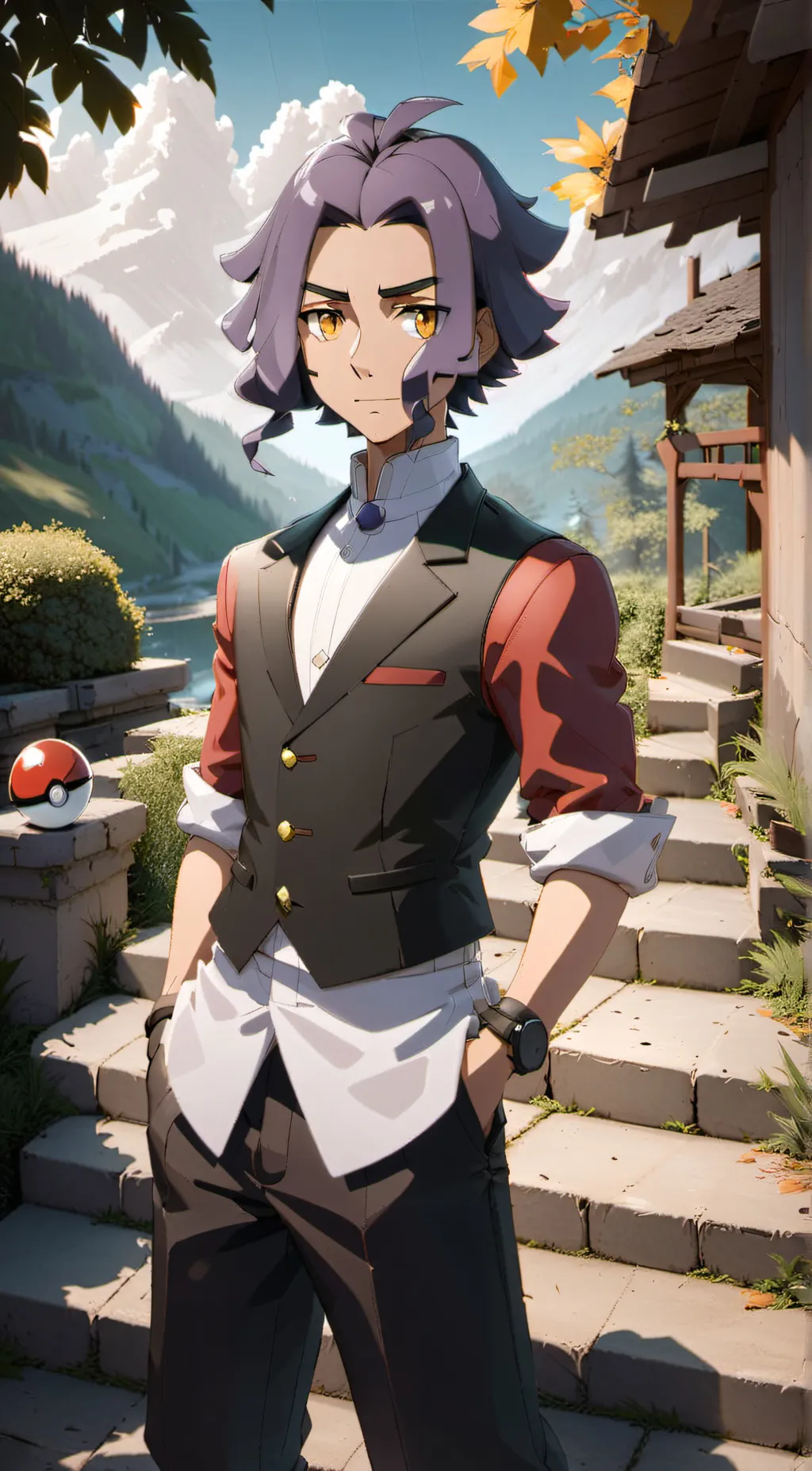 ai character: Amethio background