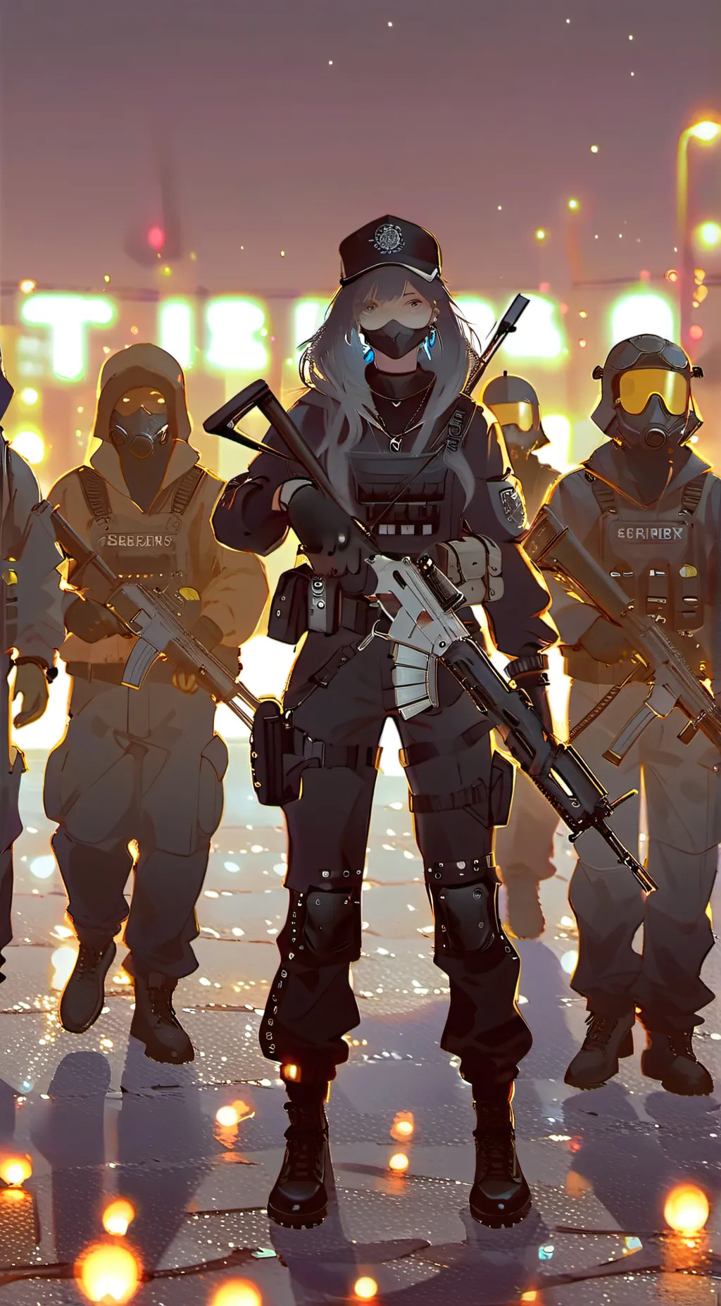 ai character: Lt. Hannah N background