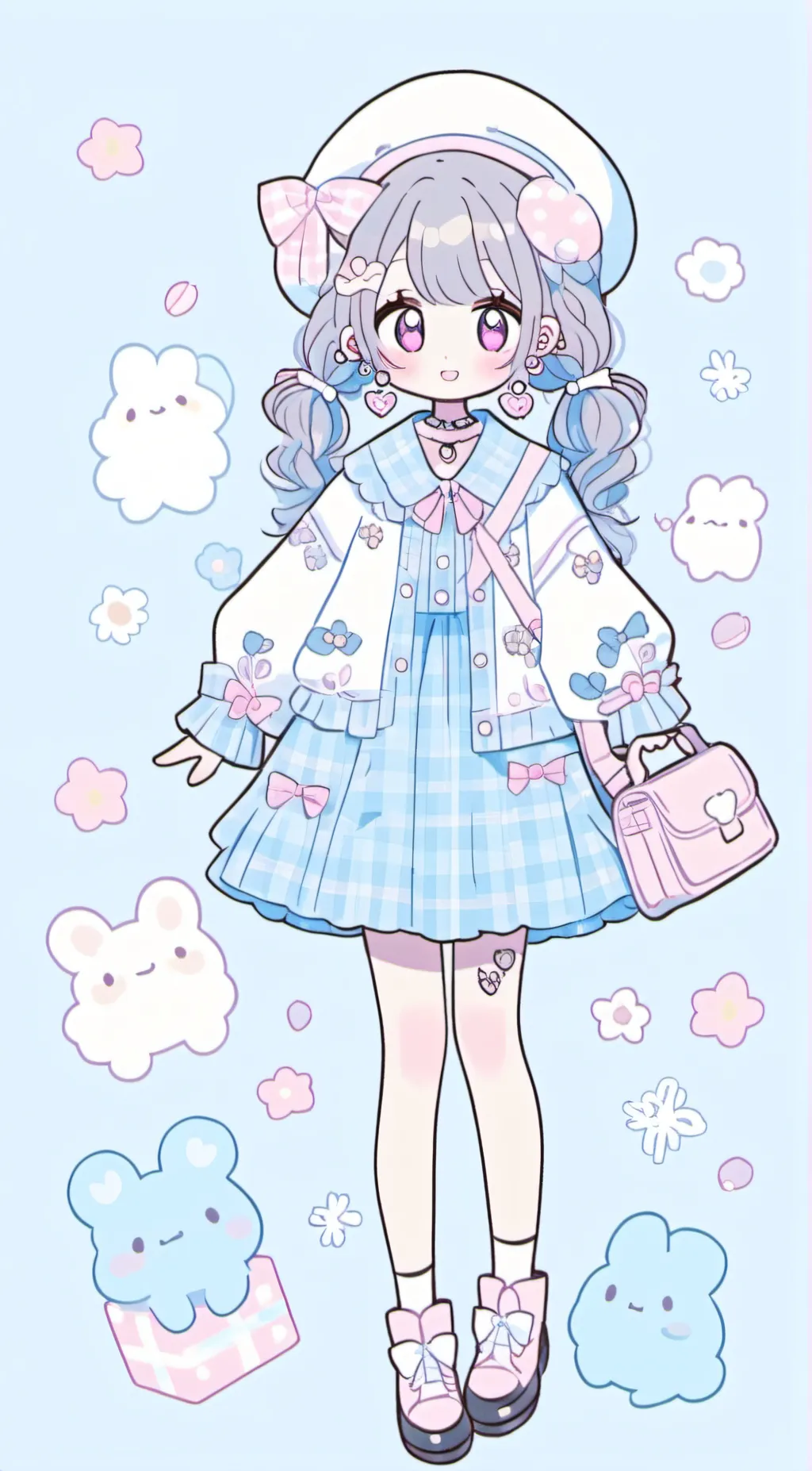 ai character: emma background