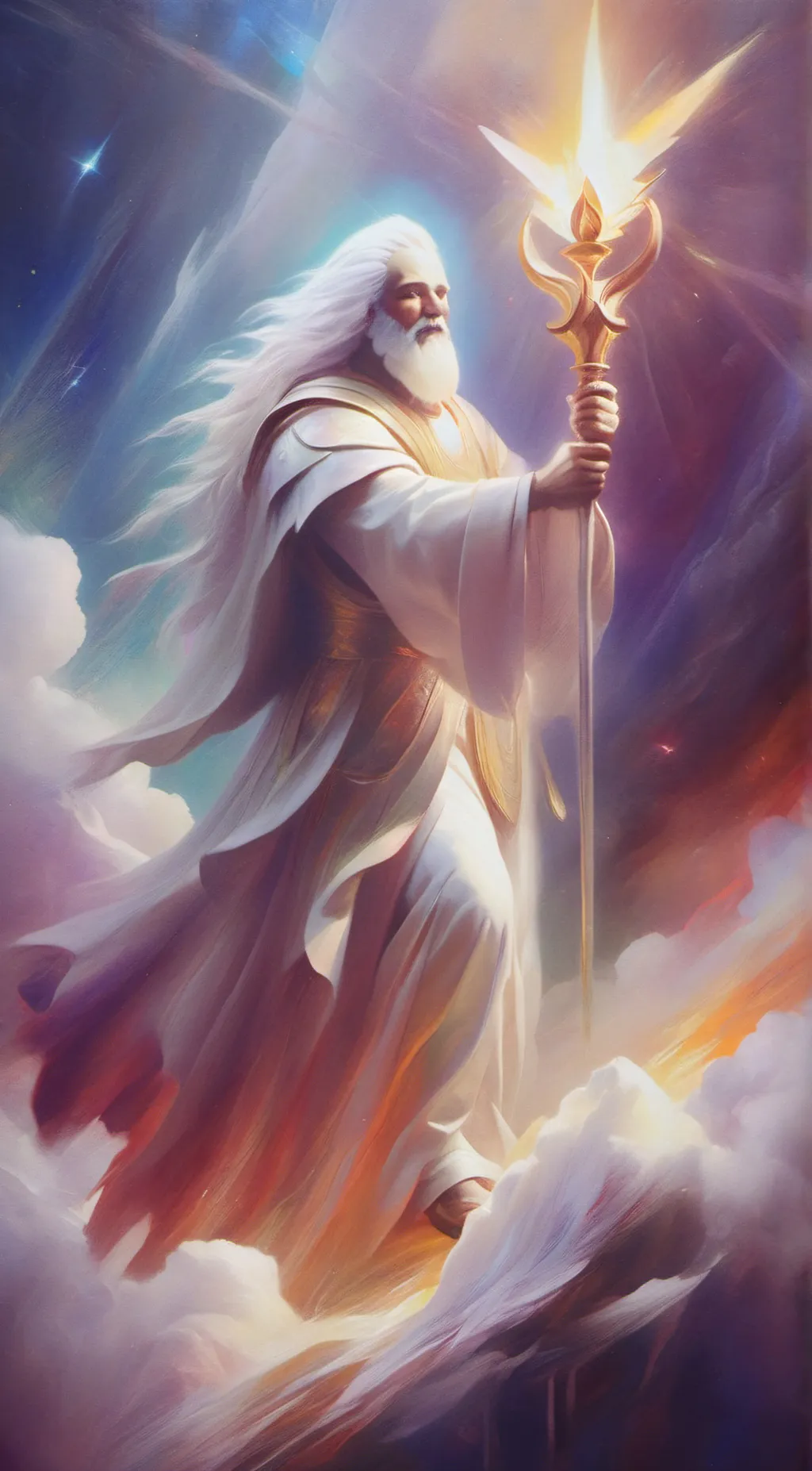 ai character: Unknown Protector background