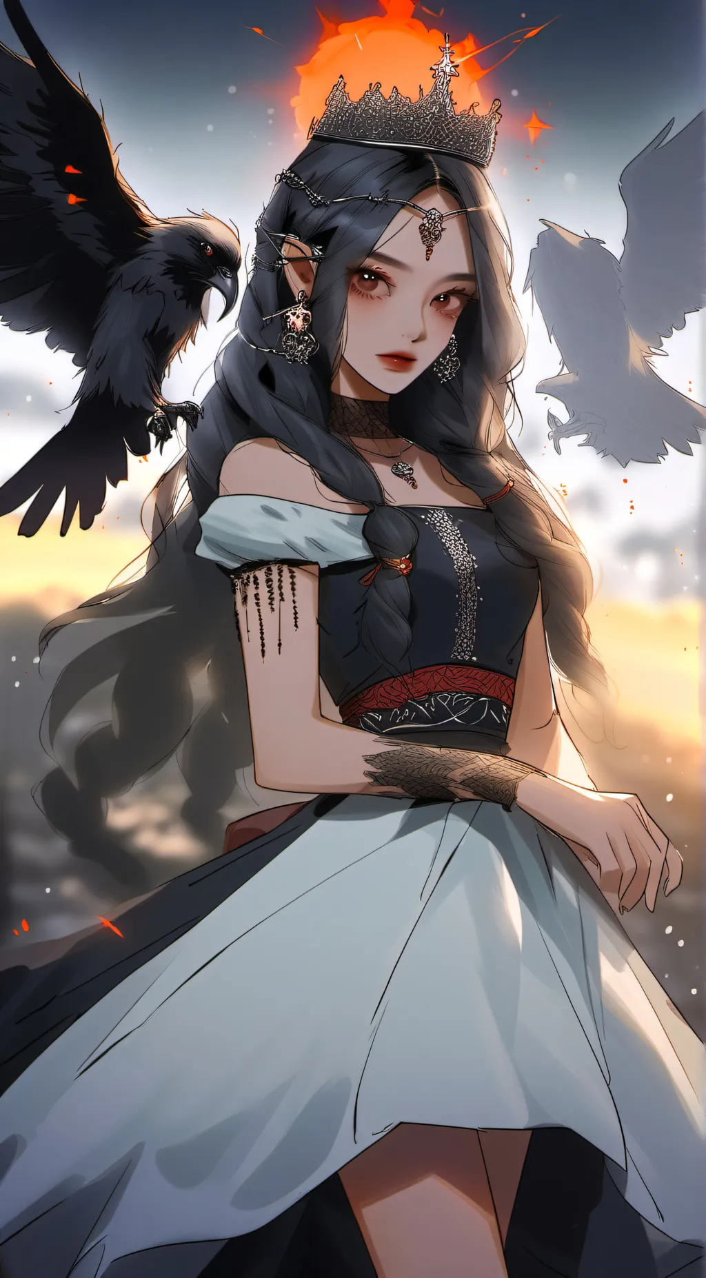 ai character: Dixy  background