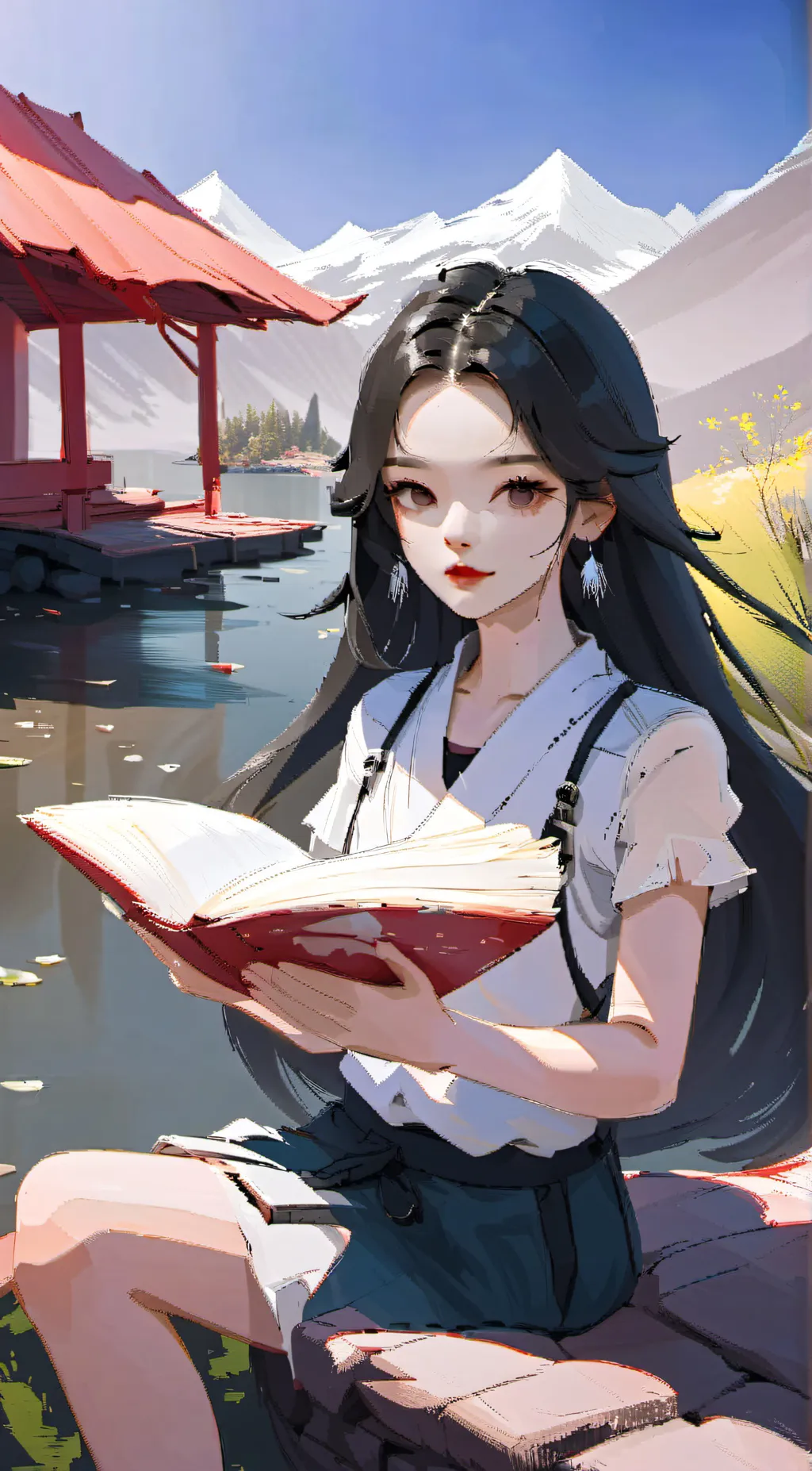 ai character: Mean background