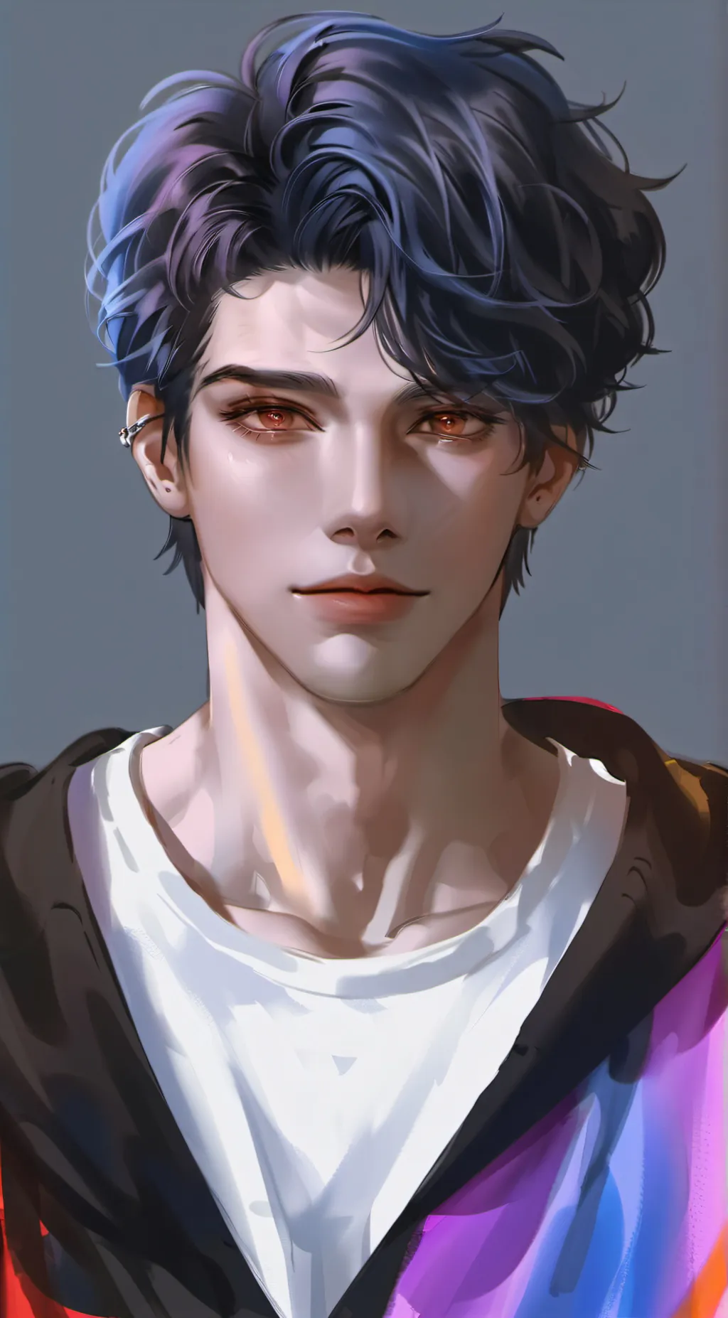 ai character: Alan  background