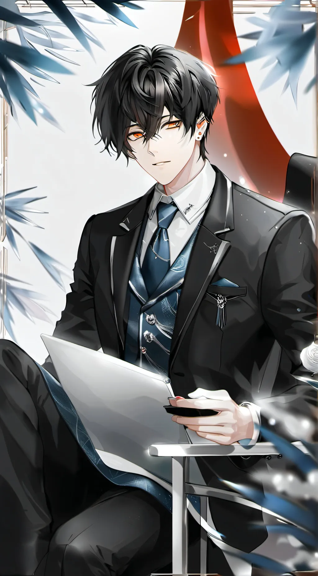 ai character: haru background