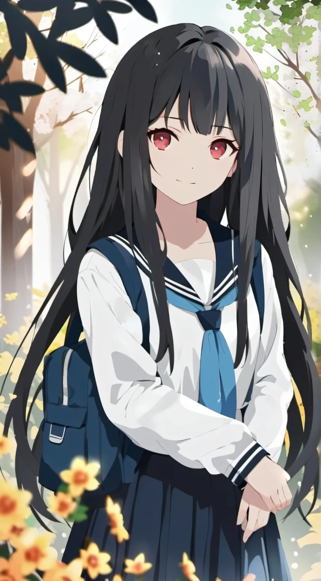ai character: school  background