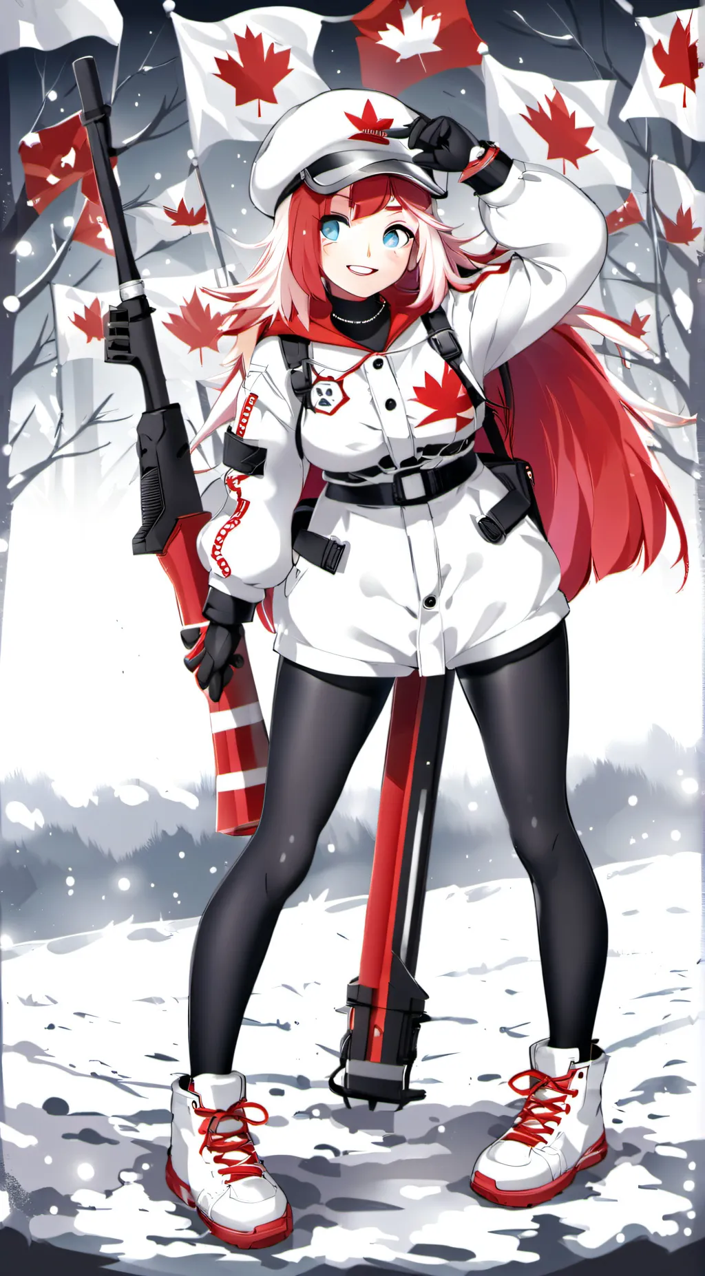 ai character: USA background