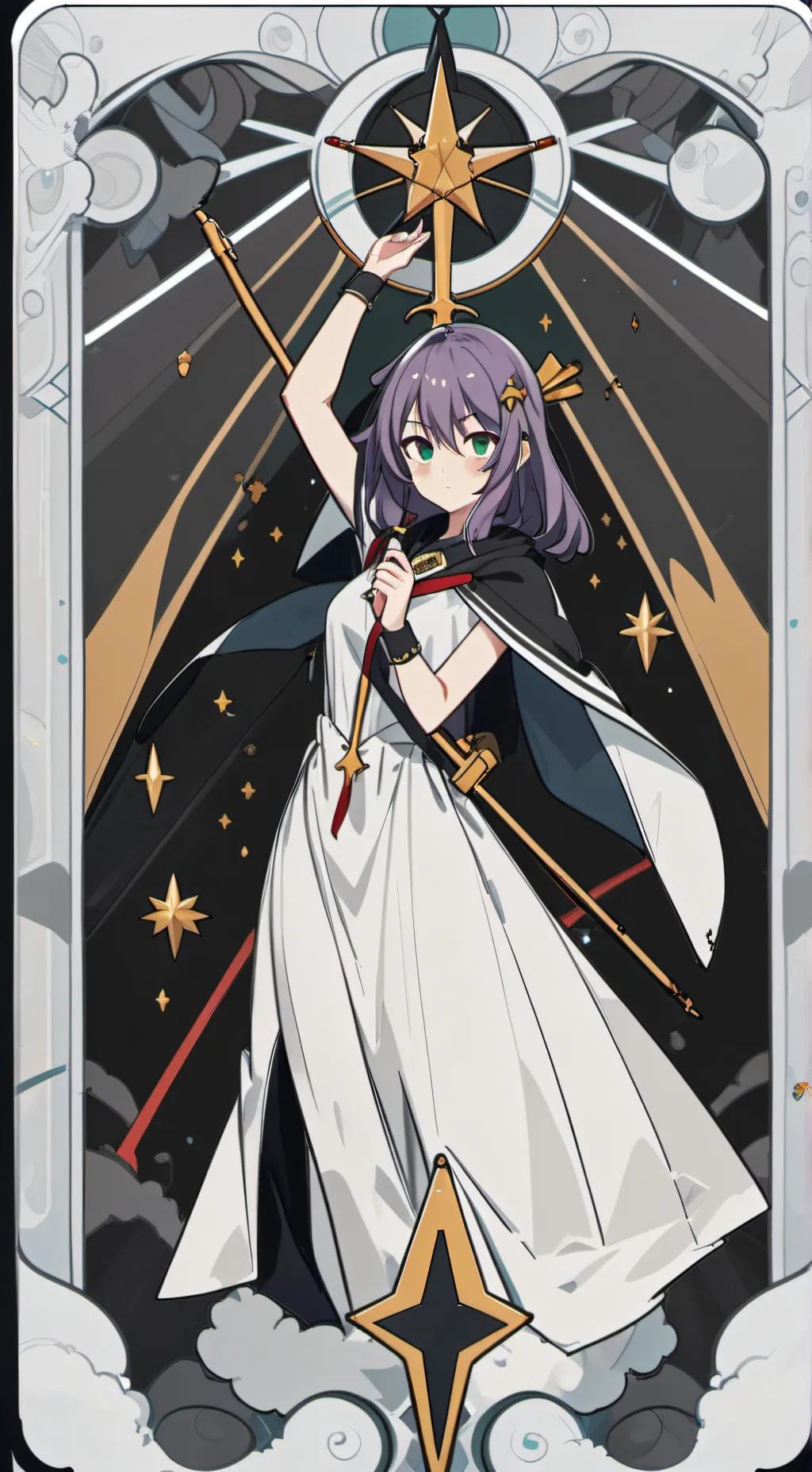 ai character: the Queen of evil  background