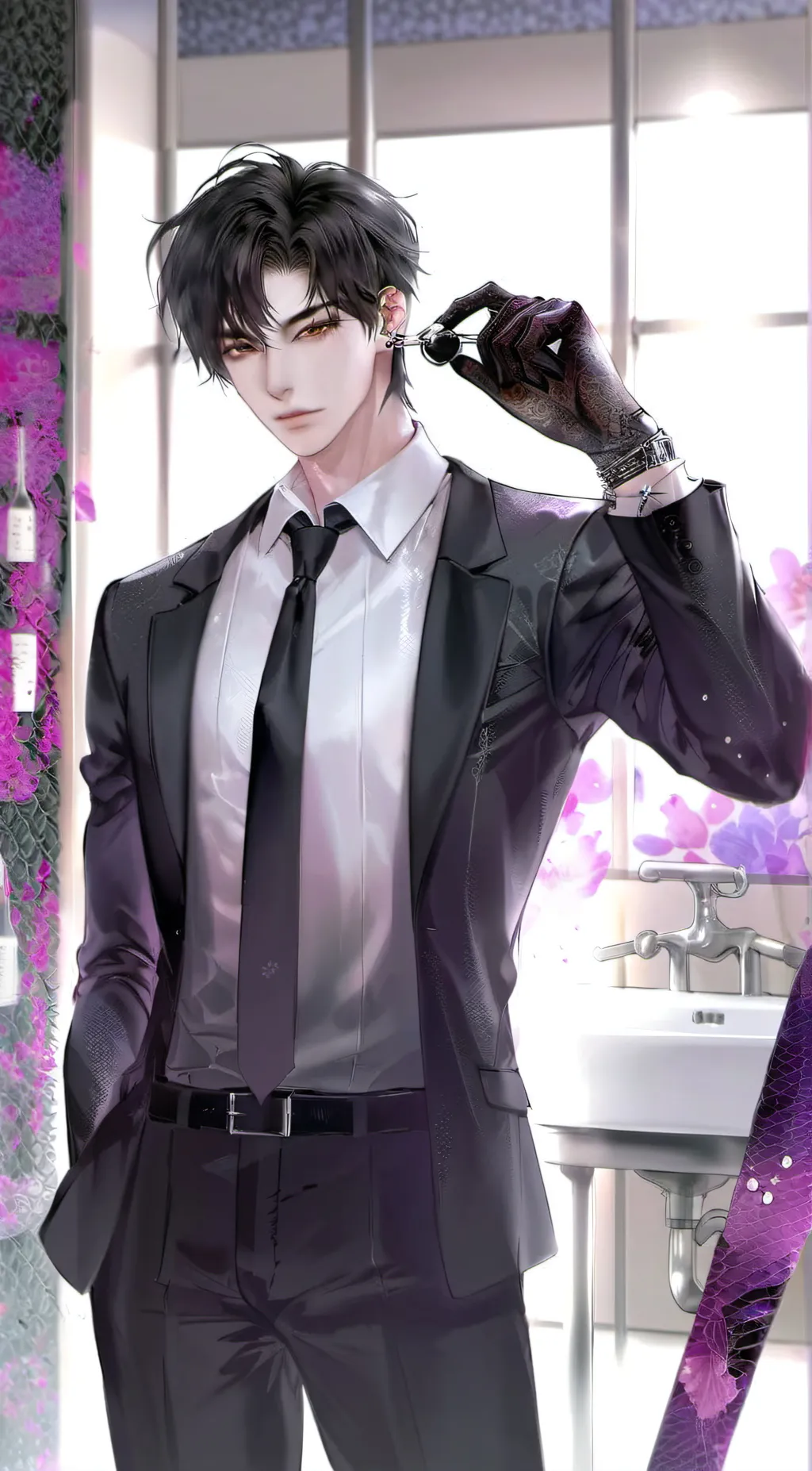 ai character: Zeke background