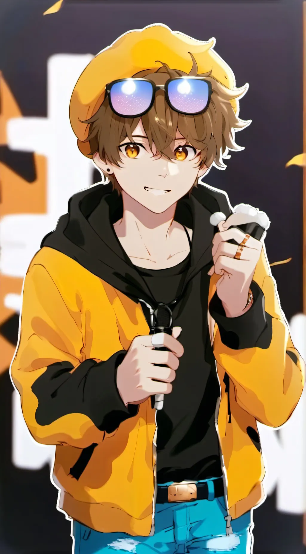 ai character: Max background