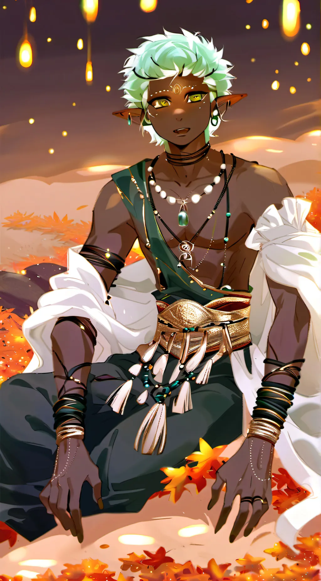 ai character: Rider (fae)  background