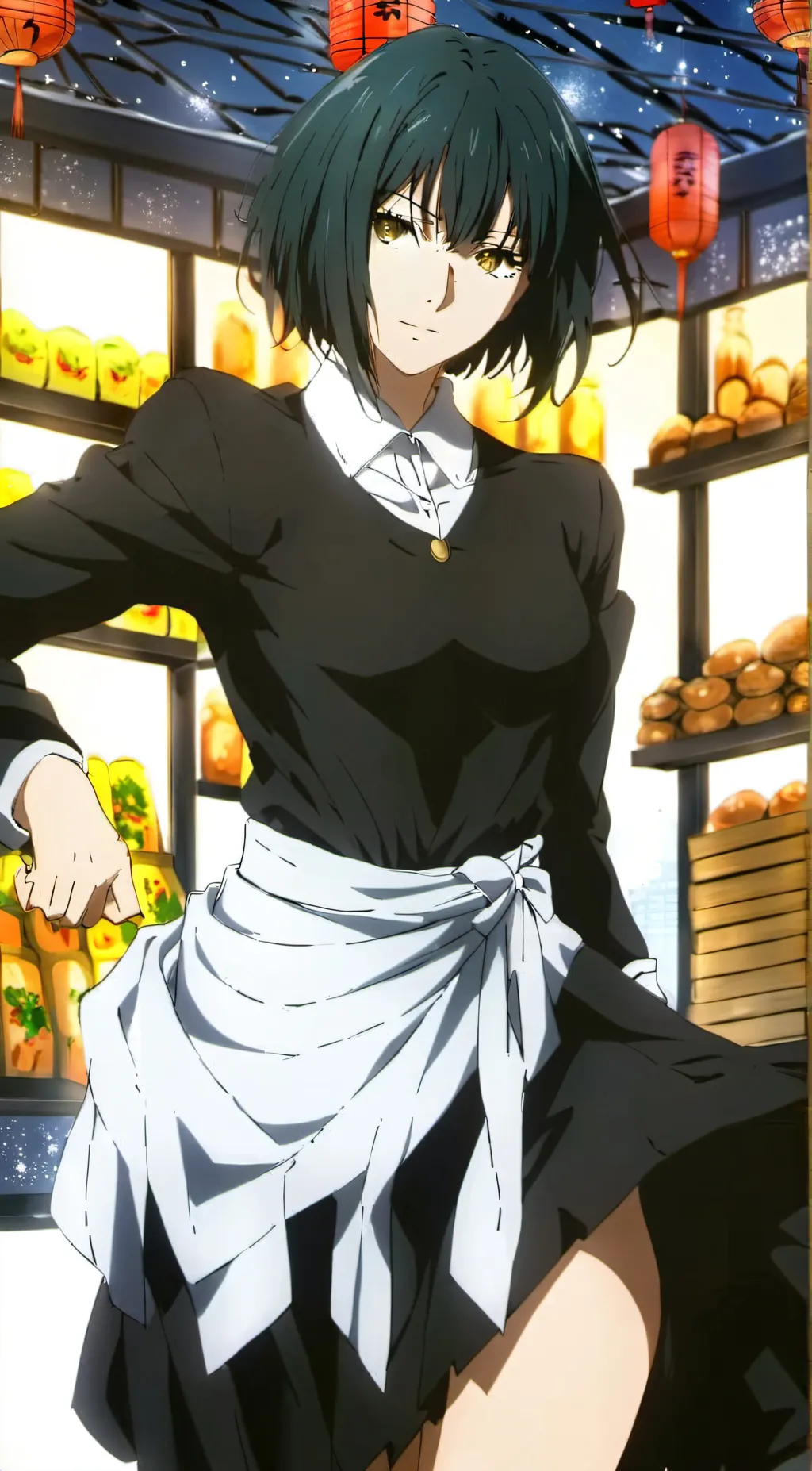 ai character: Fubuki  background