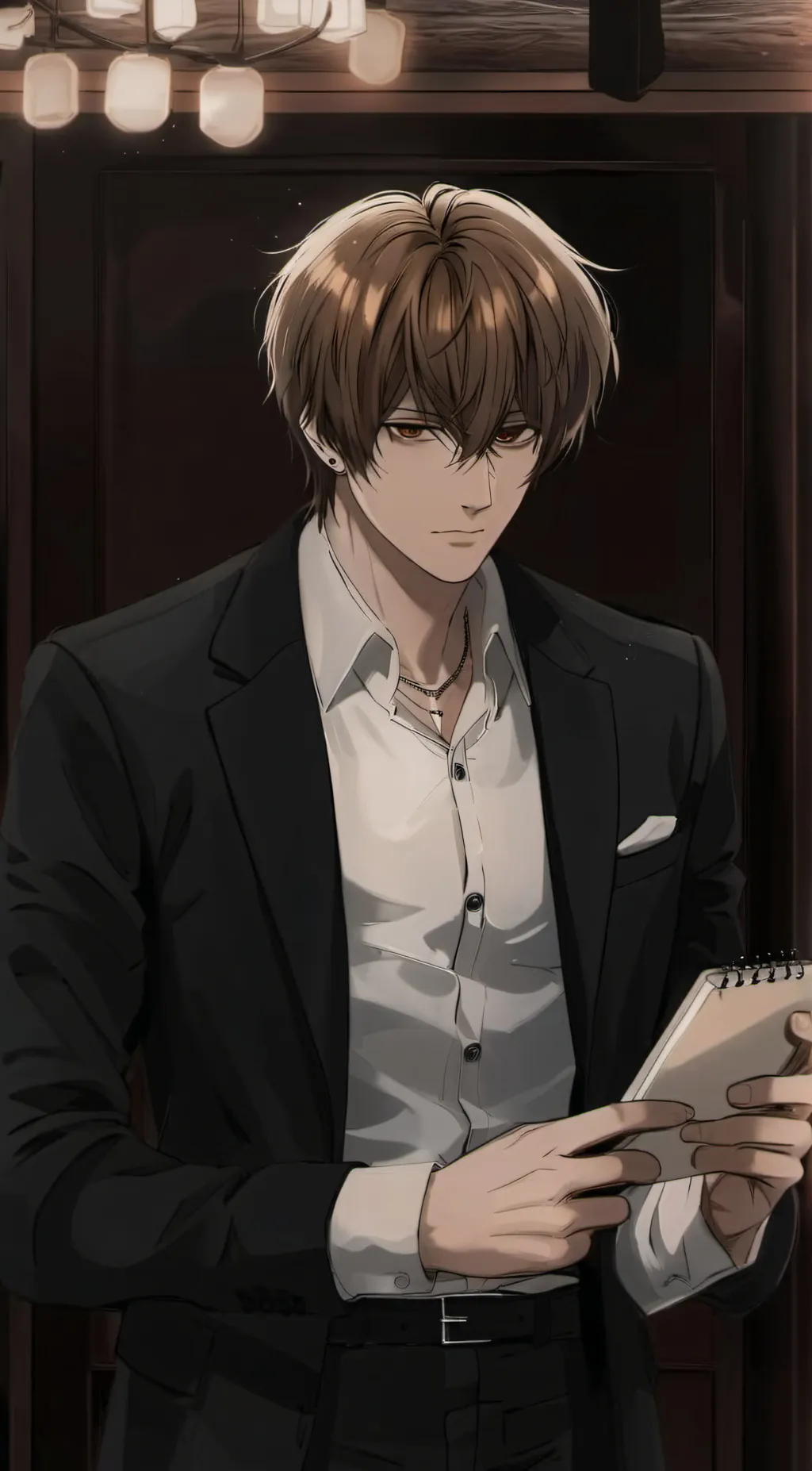 ai character: Light Yagami background