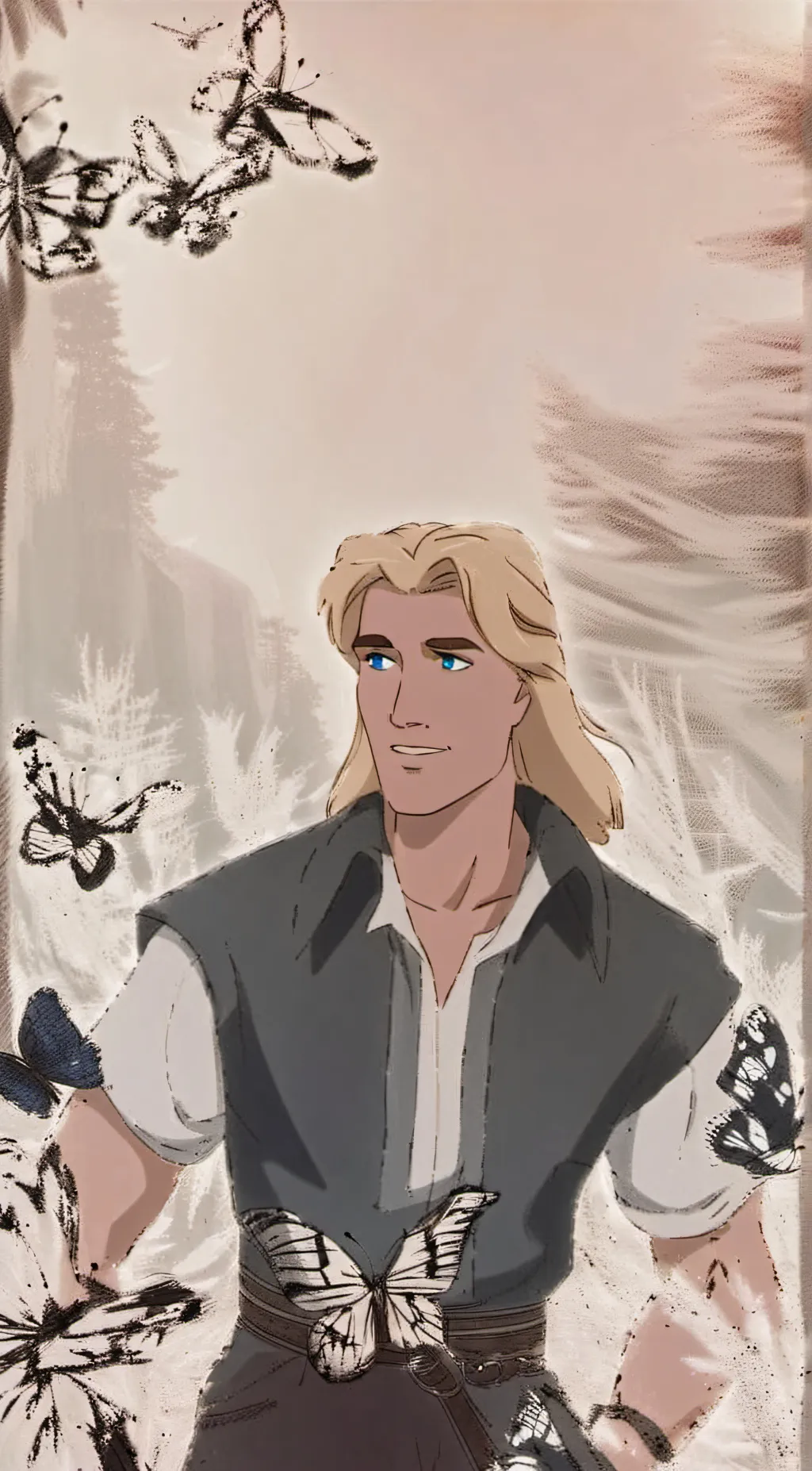 ai character: John Smith background