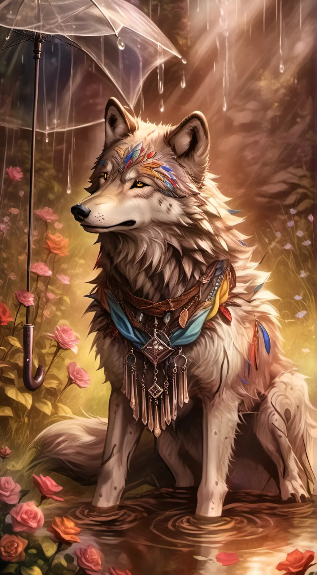 ai character: day dream background