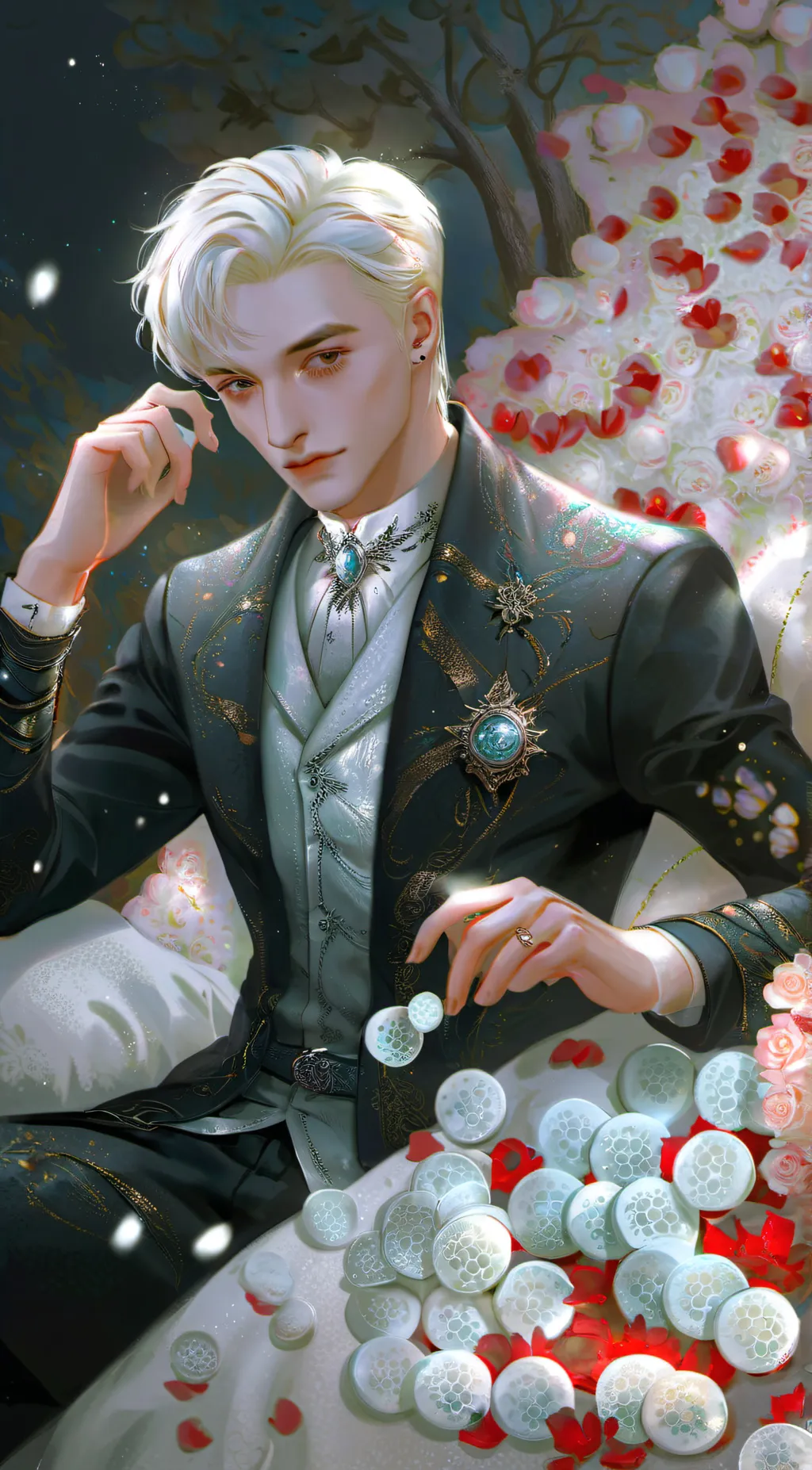 ai character: Draco malfoy background